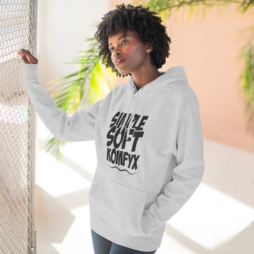 Simple Soft KomfyX - Three-Panel Fleece Hoodie