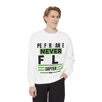 Performance Never Felt Softer - Garment-Dyed Sweatshirt