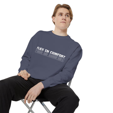 Flex In Comfort - Garment-Dyed Sweatshirt