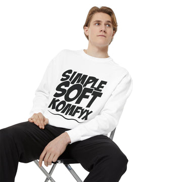 Simple Soft KomfyX - Garment-Dyed Sweatshirt