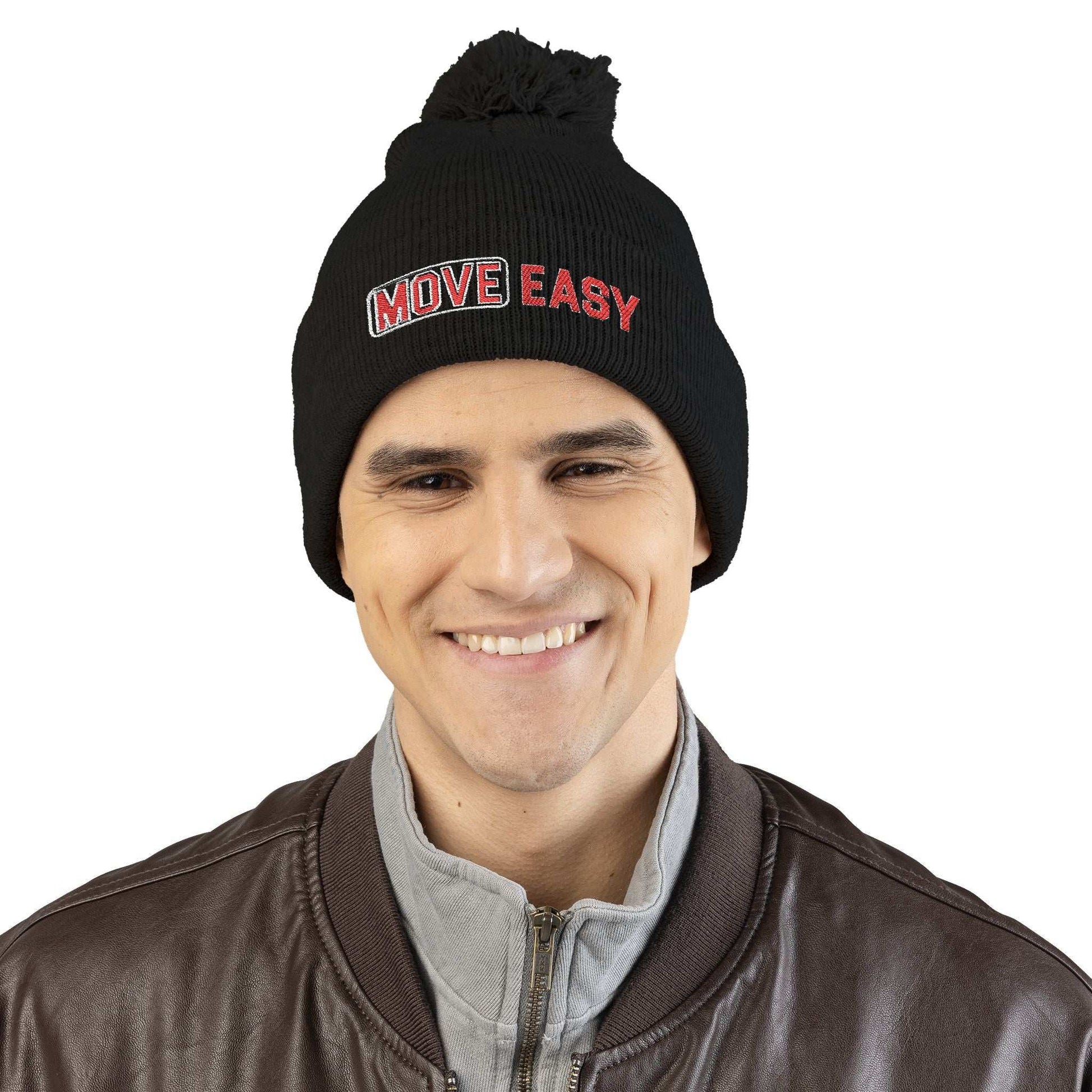 Move Easy - Pom-Pom Knit Cap