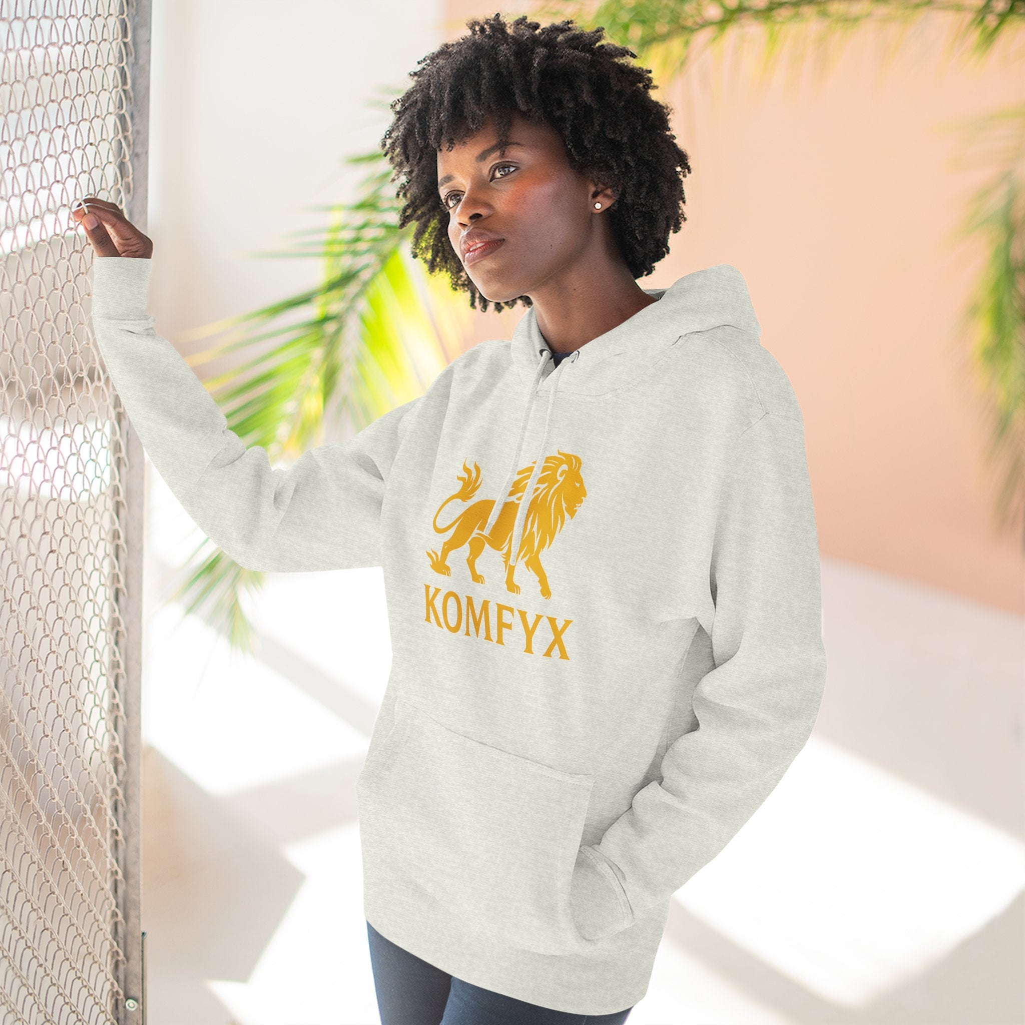 KomfyX - Three-Panel Fleece Hoodie