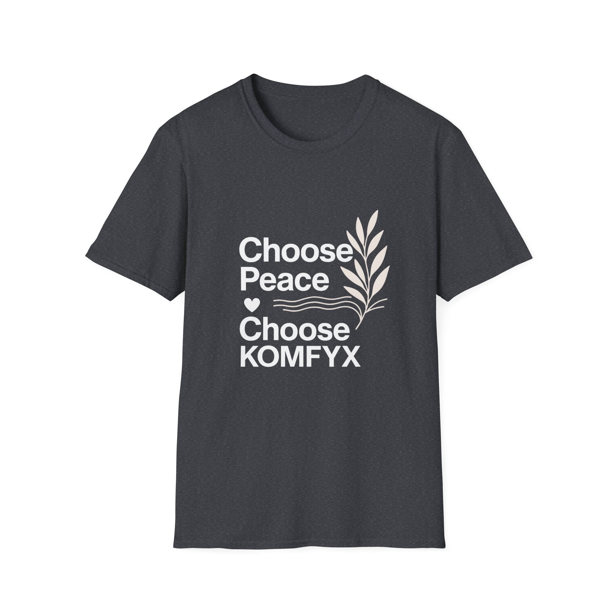 Choose Peace, Choose KOMFYX - Soft Style T-Shirt