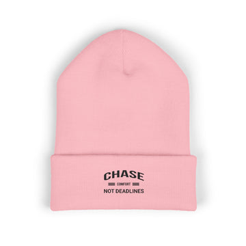 Chase Comfort, Not Deadlines - Classic Cuffed Beanie