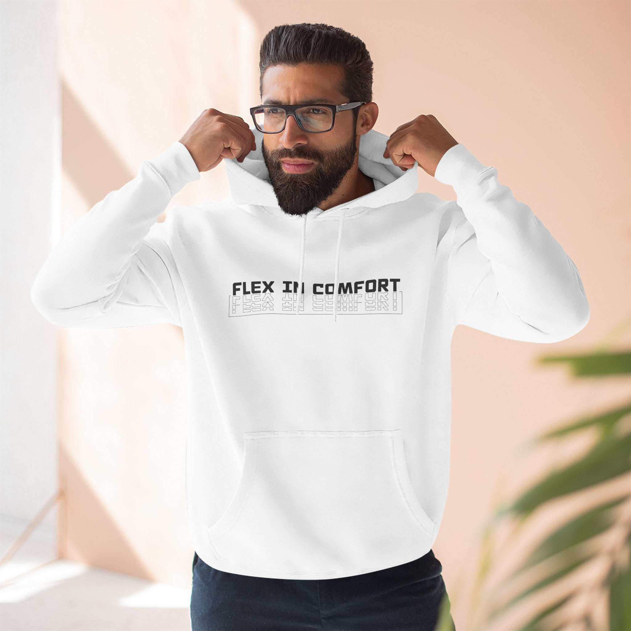 Flex In Comfort - Three-Panel Fleece Hoodie