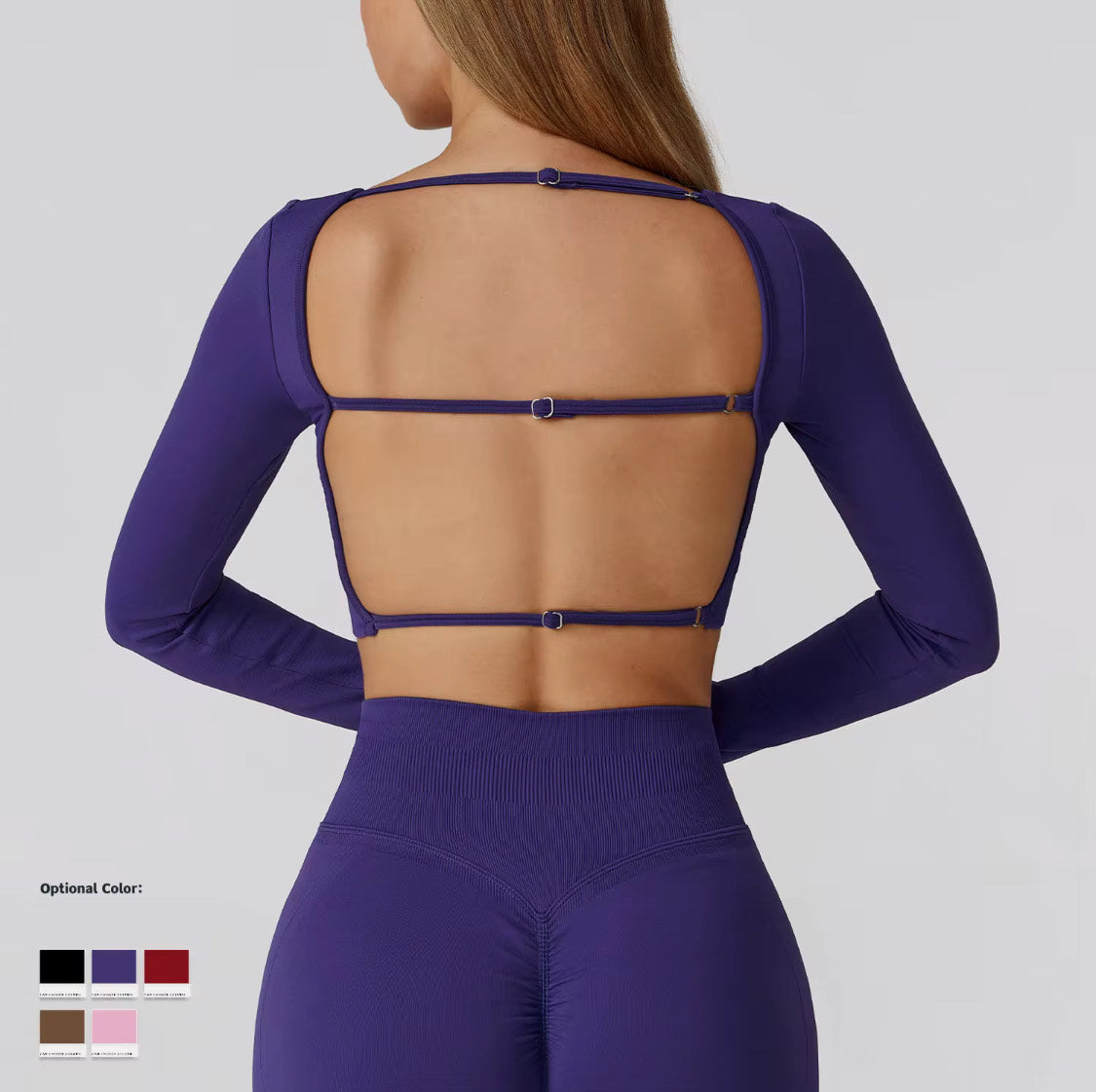 KOMFYX Seamless Long-Sleeve Set – “Confidence in Motion”