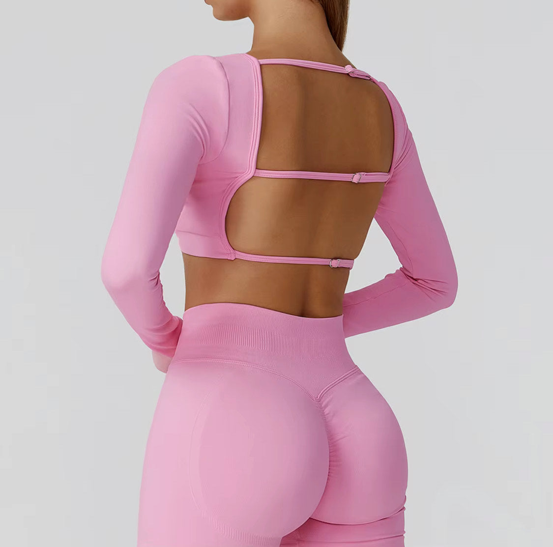 KOMFYX Seamless Long-Sleeve Set – “Confidence in Motion”