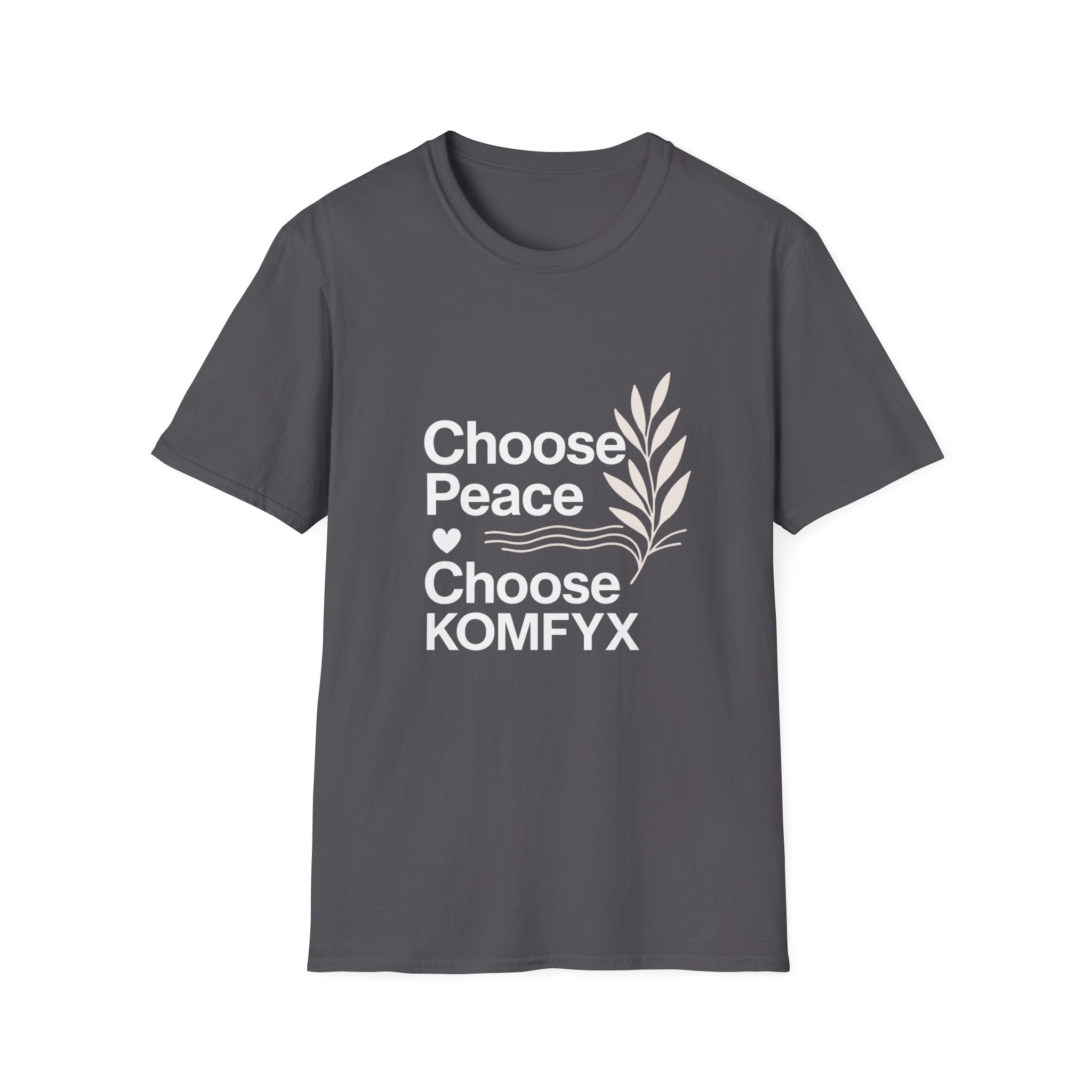 Choose Peace, Choose KOMFYX - Soft Style T-Shirt