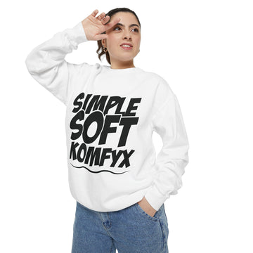 Simple Soft KomfyX - Garment-Dyed Sweatshirt