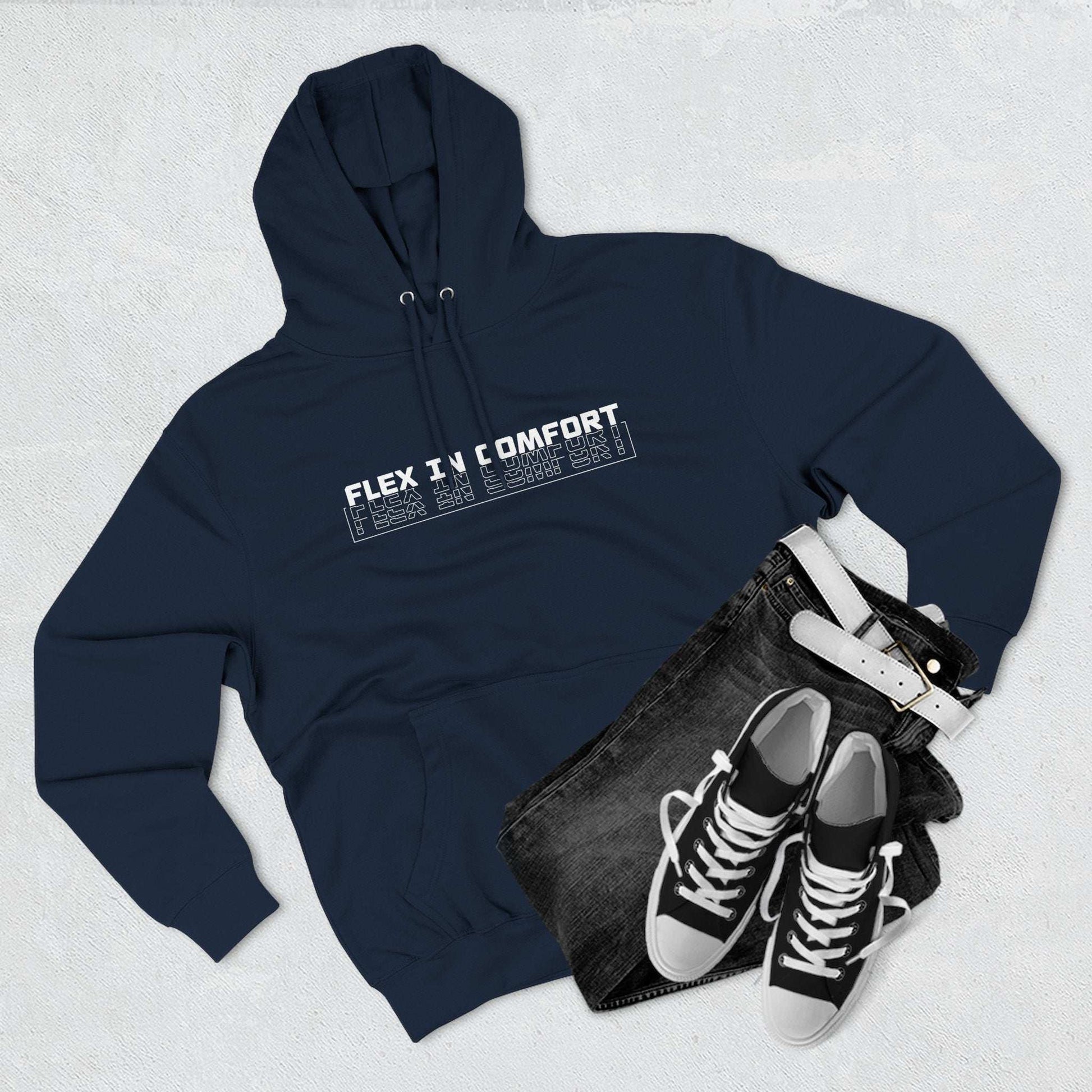 Flex In Comfort - Three-Panel Fleece Hoodie