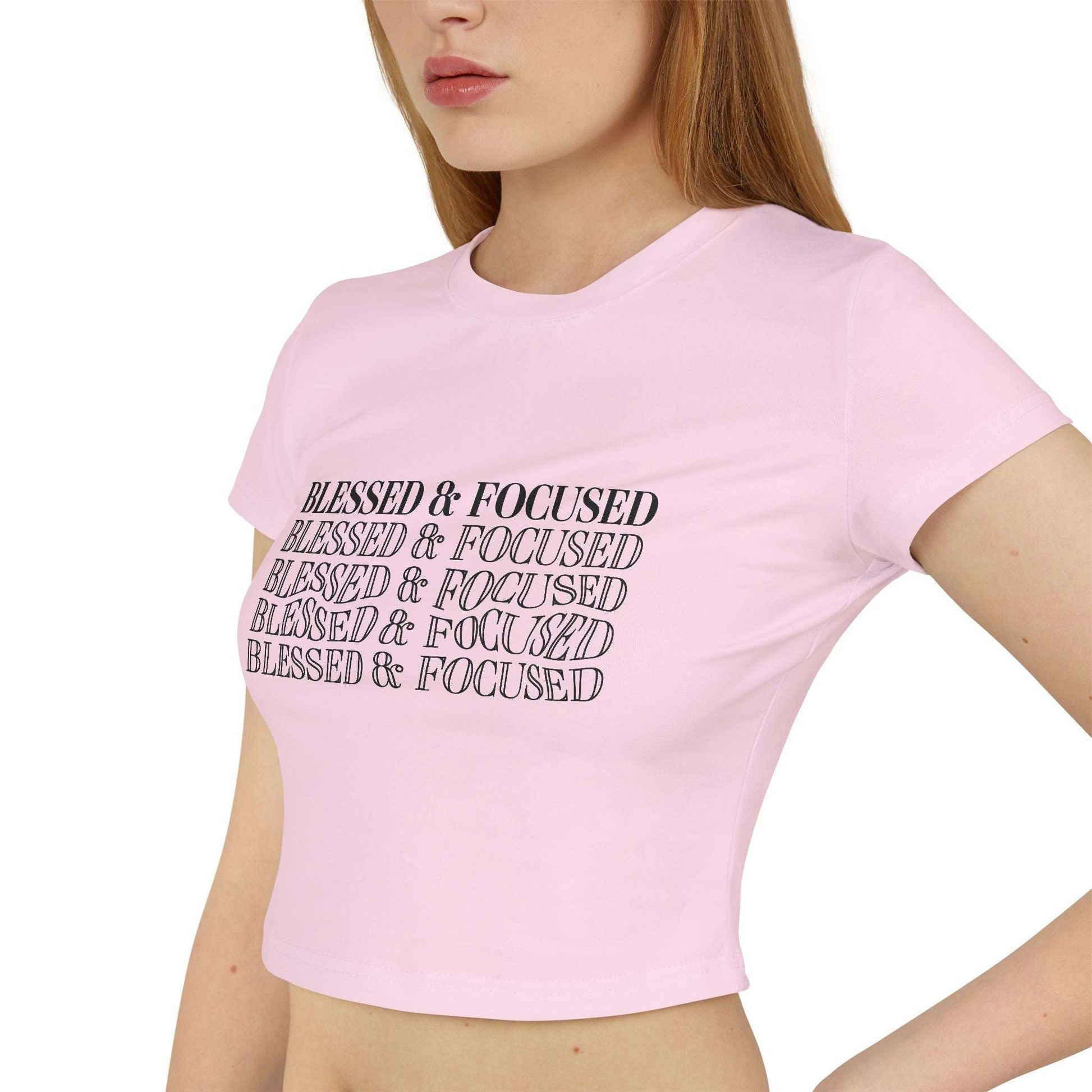 Blessed & Focused - Women's Baby Tee
