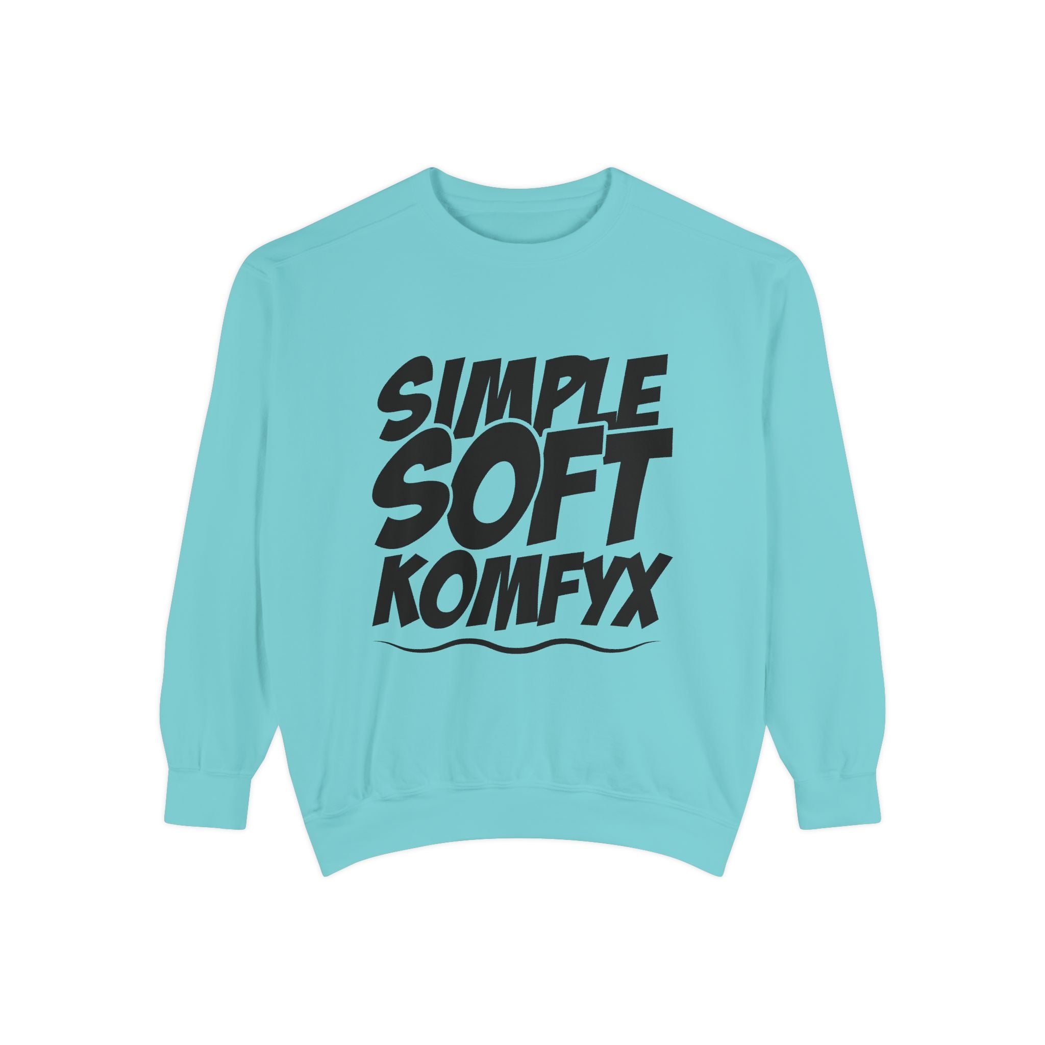 Simple Soft KomfyX - Garment-Dyed Sweatshirt