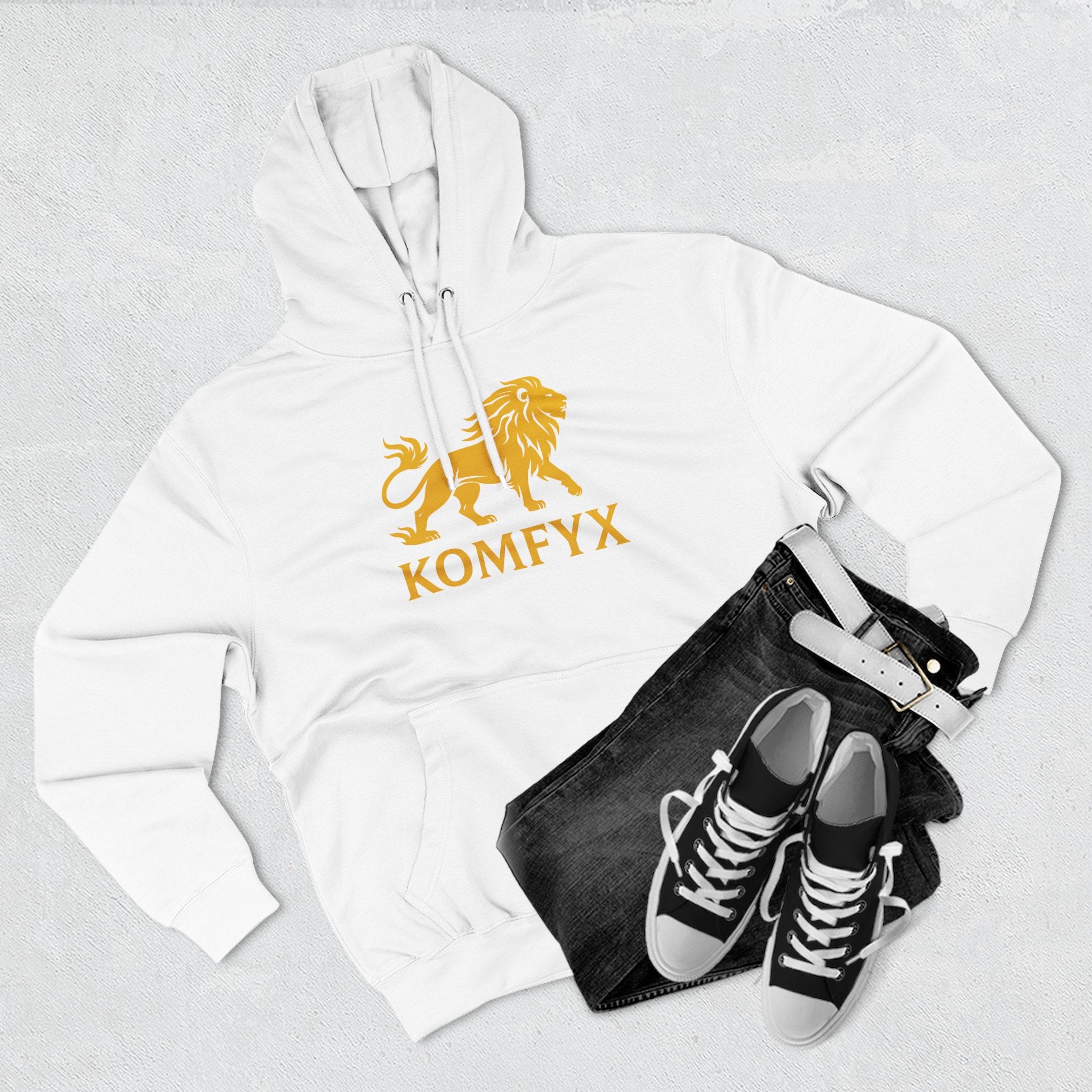 KomfyX - Three-Panel Fleece Hoodie