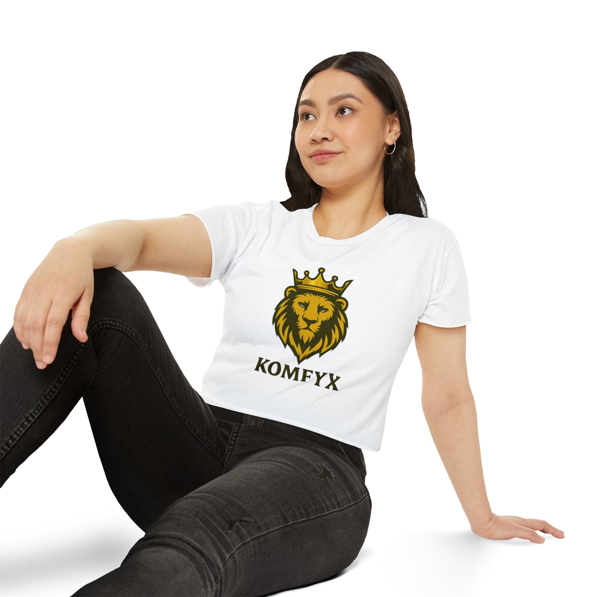 KOMFYX Lion - Women's Festival Crop Top