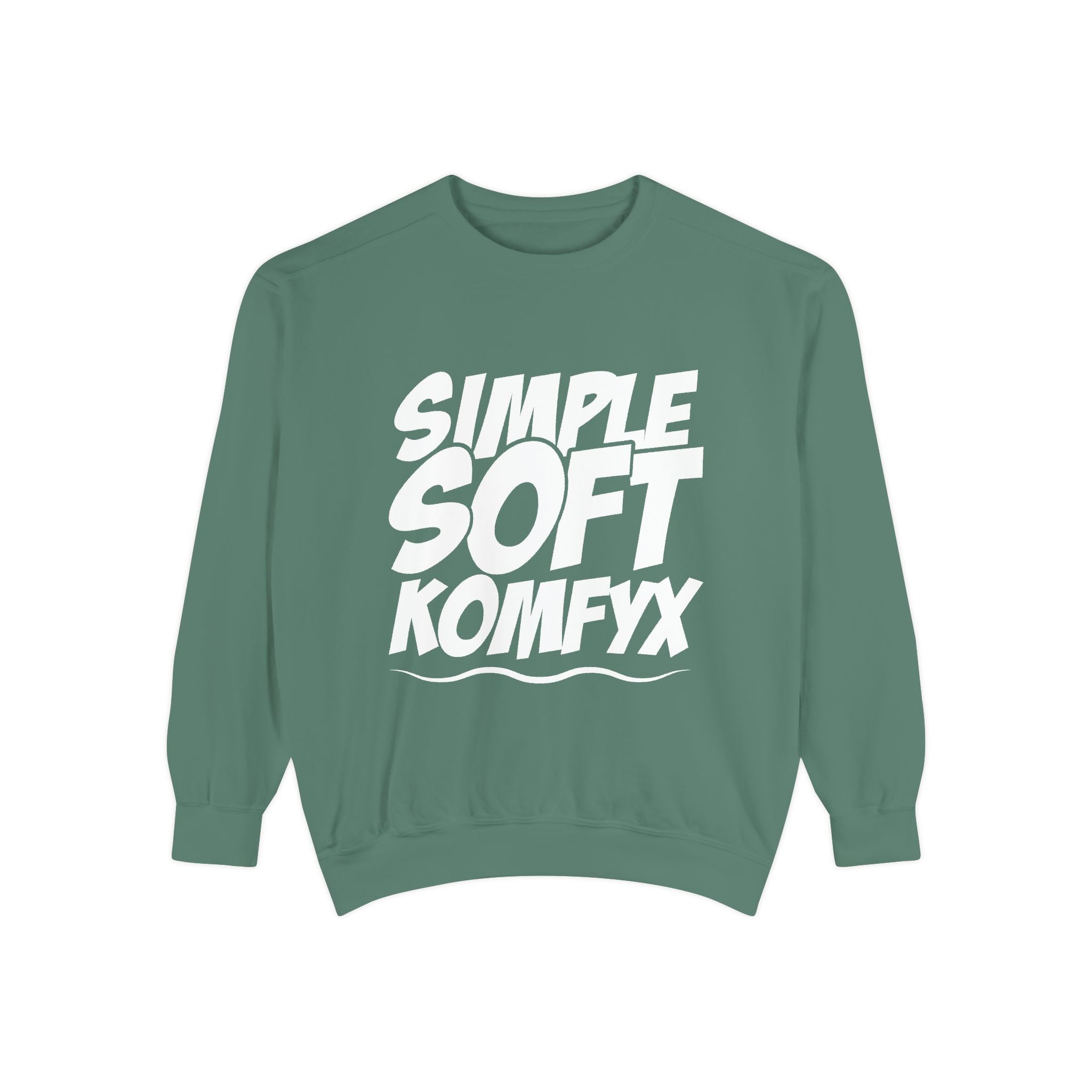 Simple Soft KomfyX - Garment-Dyed Sweatshirt