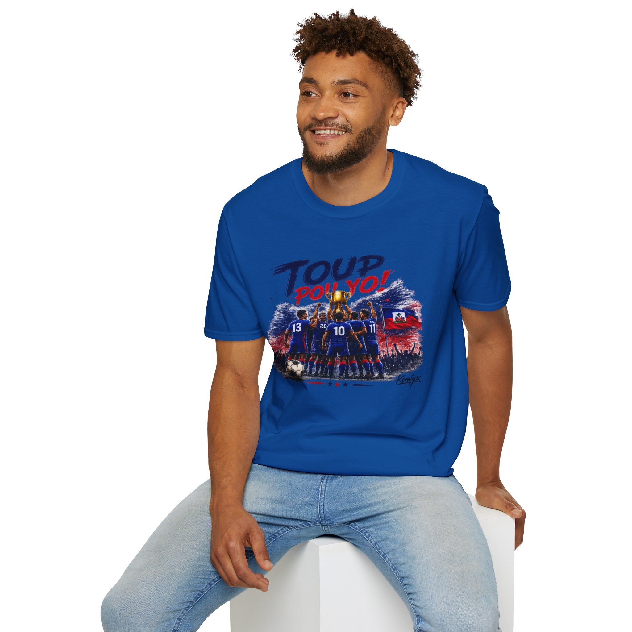 Haiti Toup Pou Yo! Unisex Softstyle T-Shirt