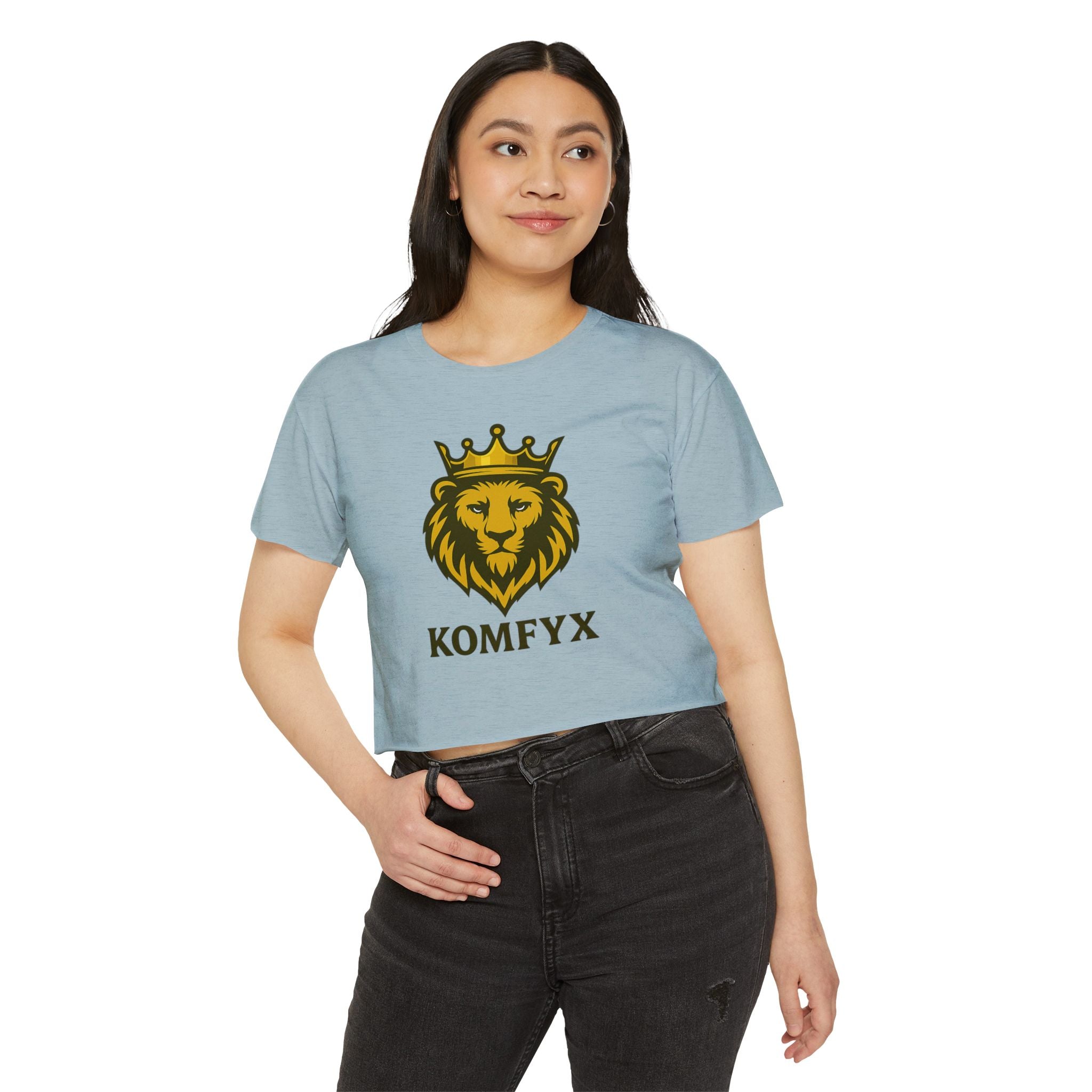 KOMFYX Lion - Women's Festival Crop Top