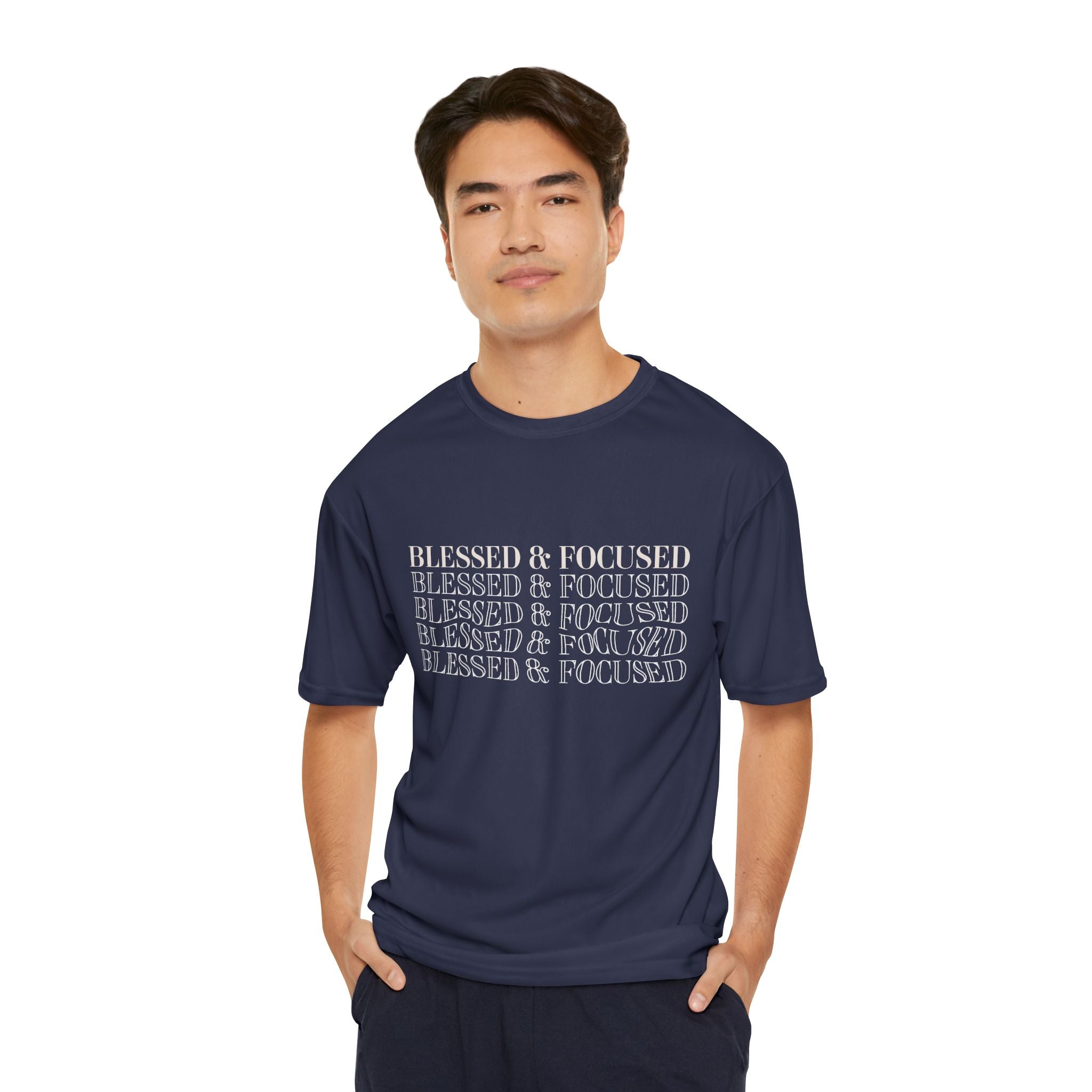 Blessed & Focused - Men's Performance T-Shirt