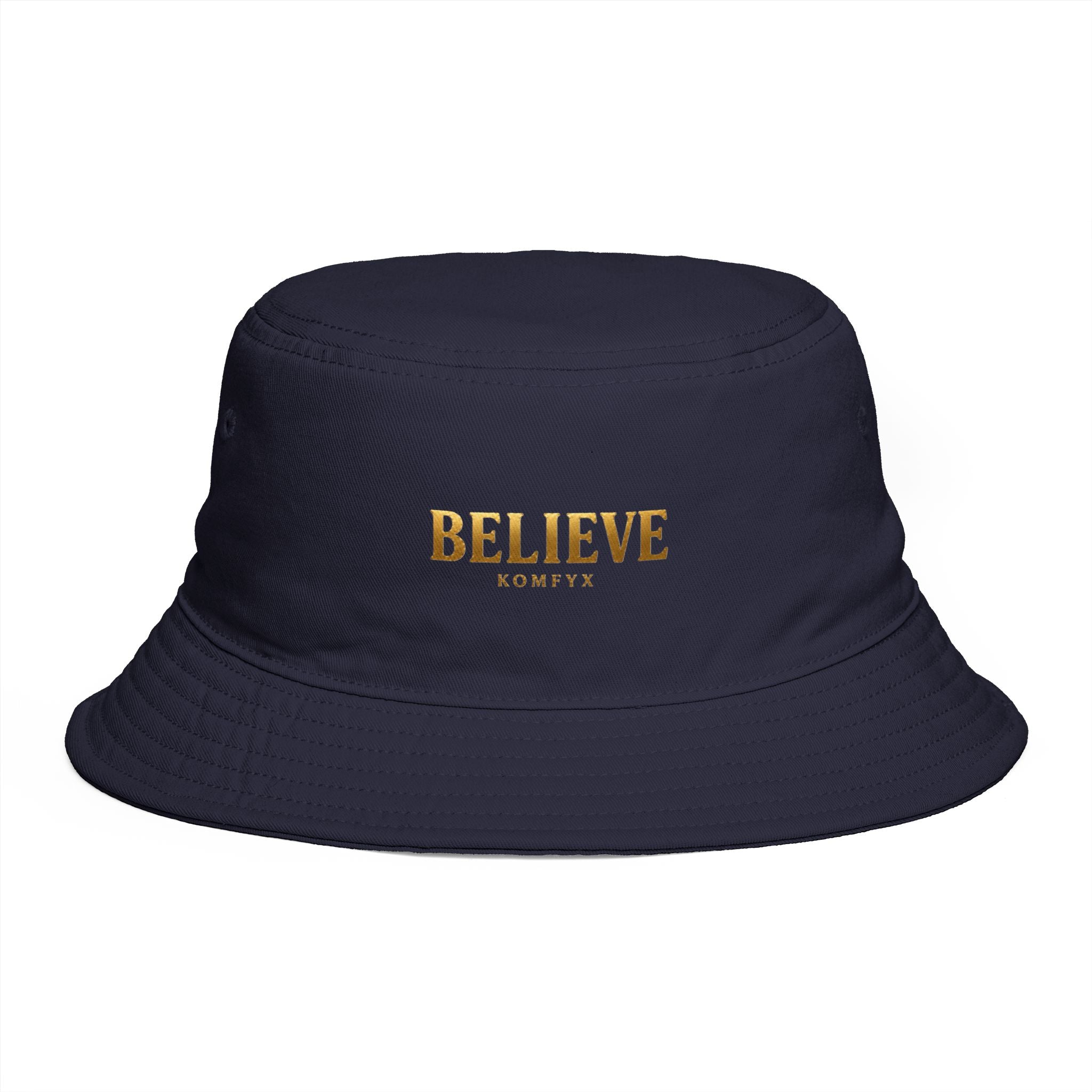 BELIEVE Bucket Hat | Premium Cotton Unisex Hat | KOMFYX