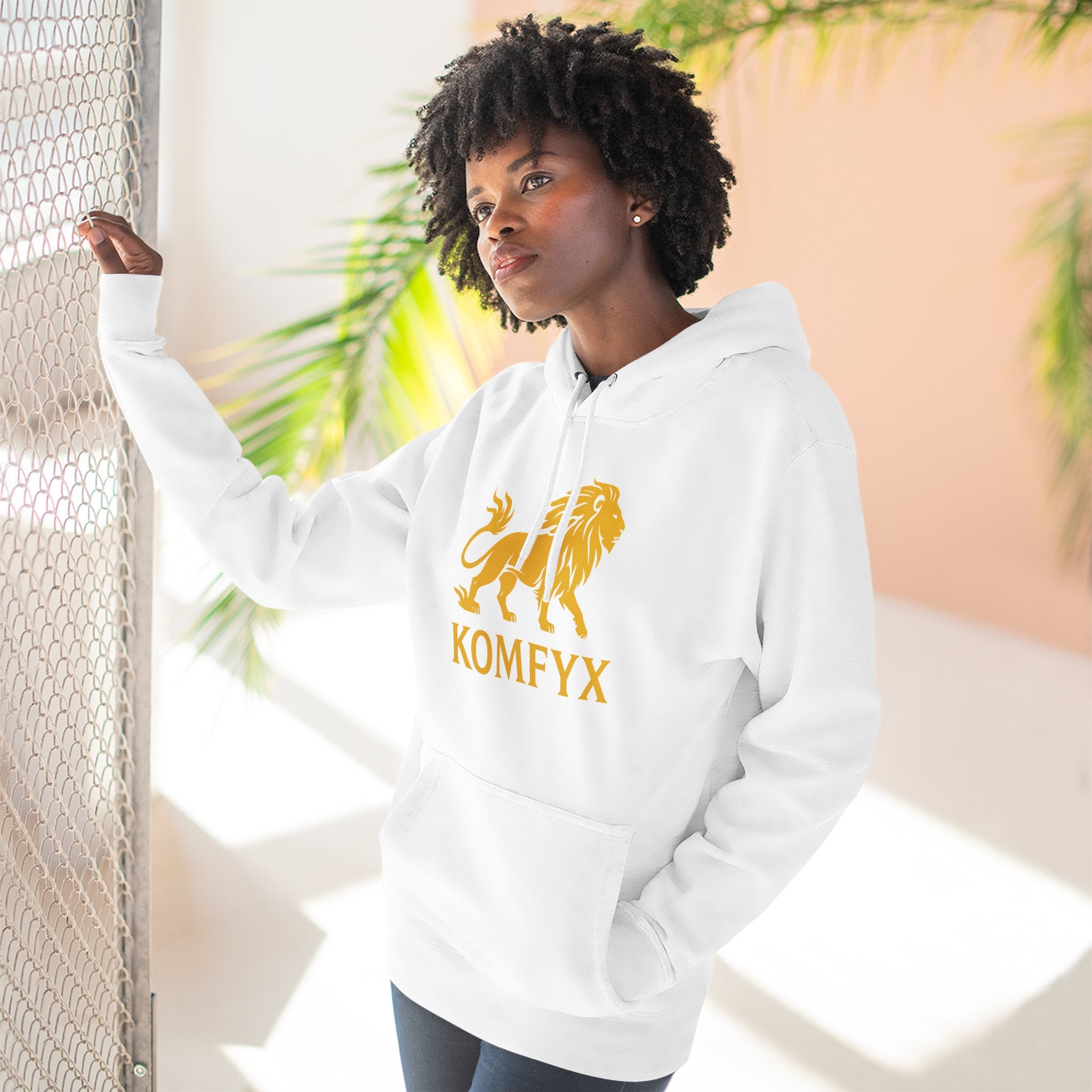 KomfyX - Three-Panel Fleece Hoodie