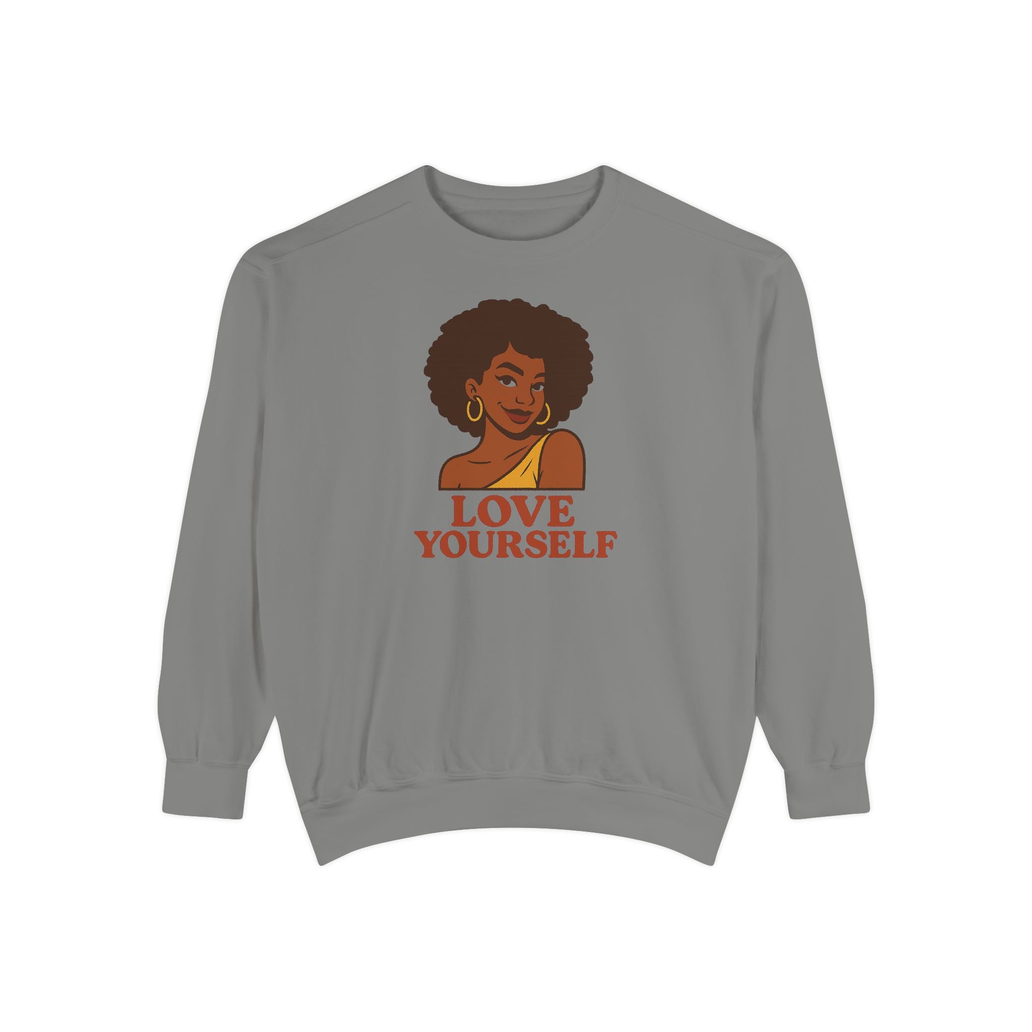 Love Yourself - Garment-Dyed Sweatshirt