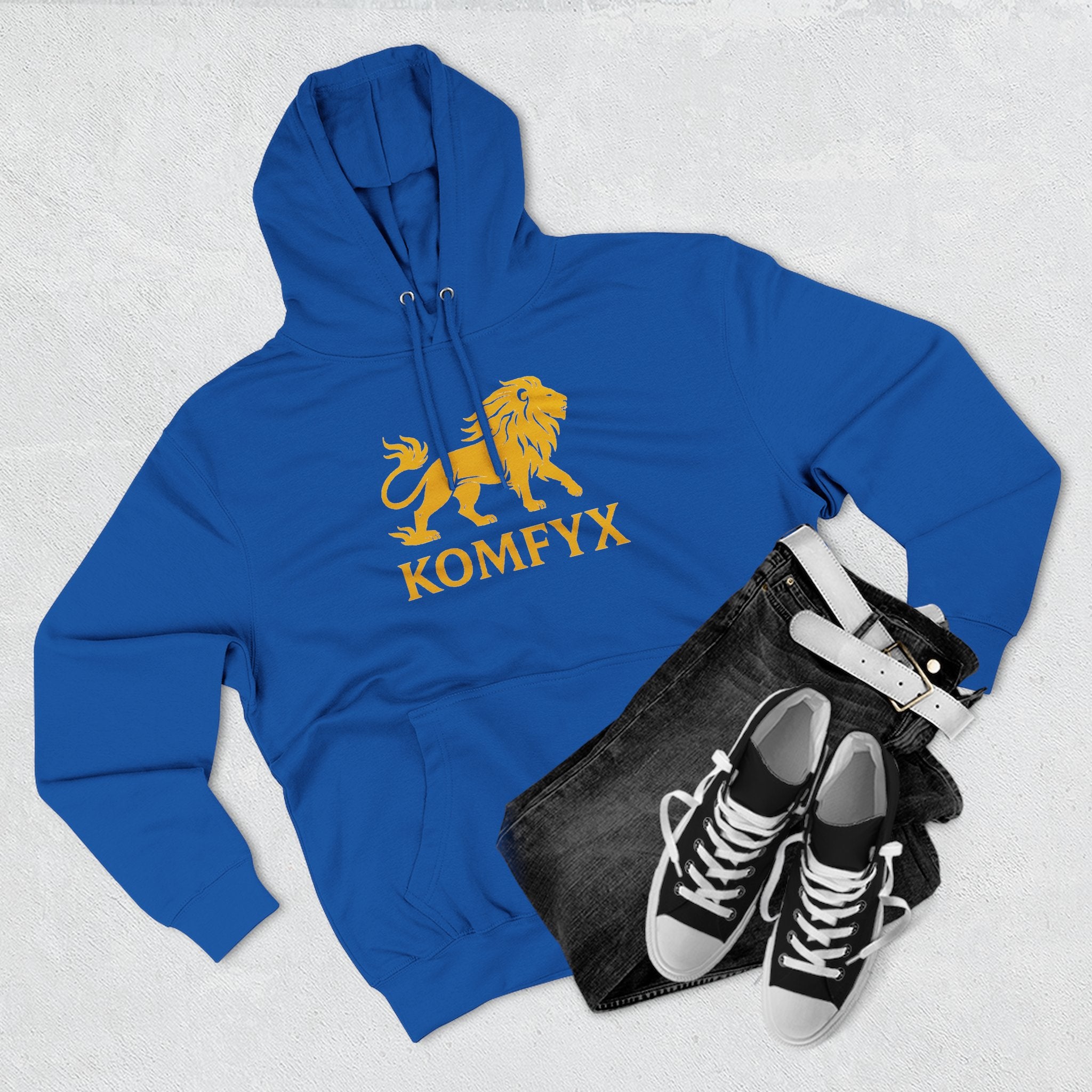 KomfyX - Three-Panel Fleece Hoodie