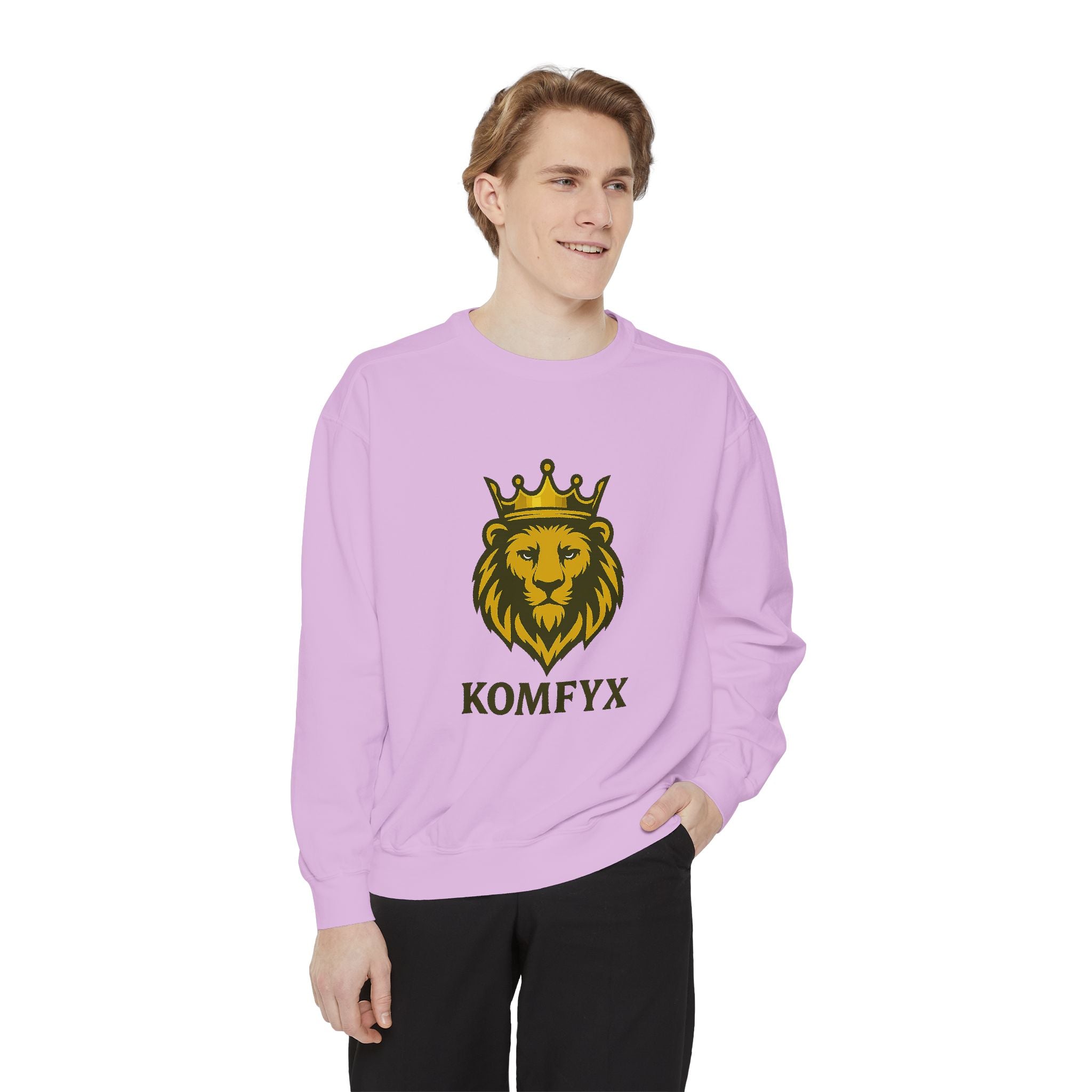 KOMFYX Lion - Garment-Dyed Sweatshirt