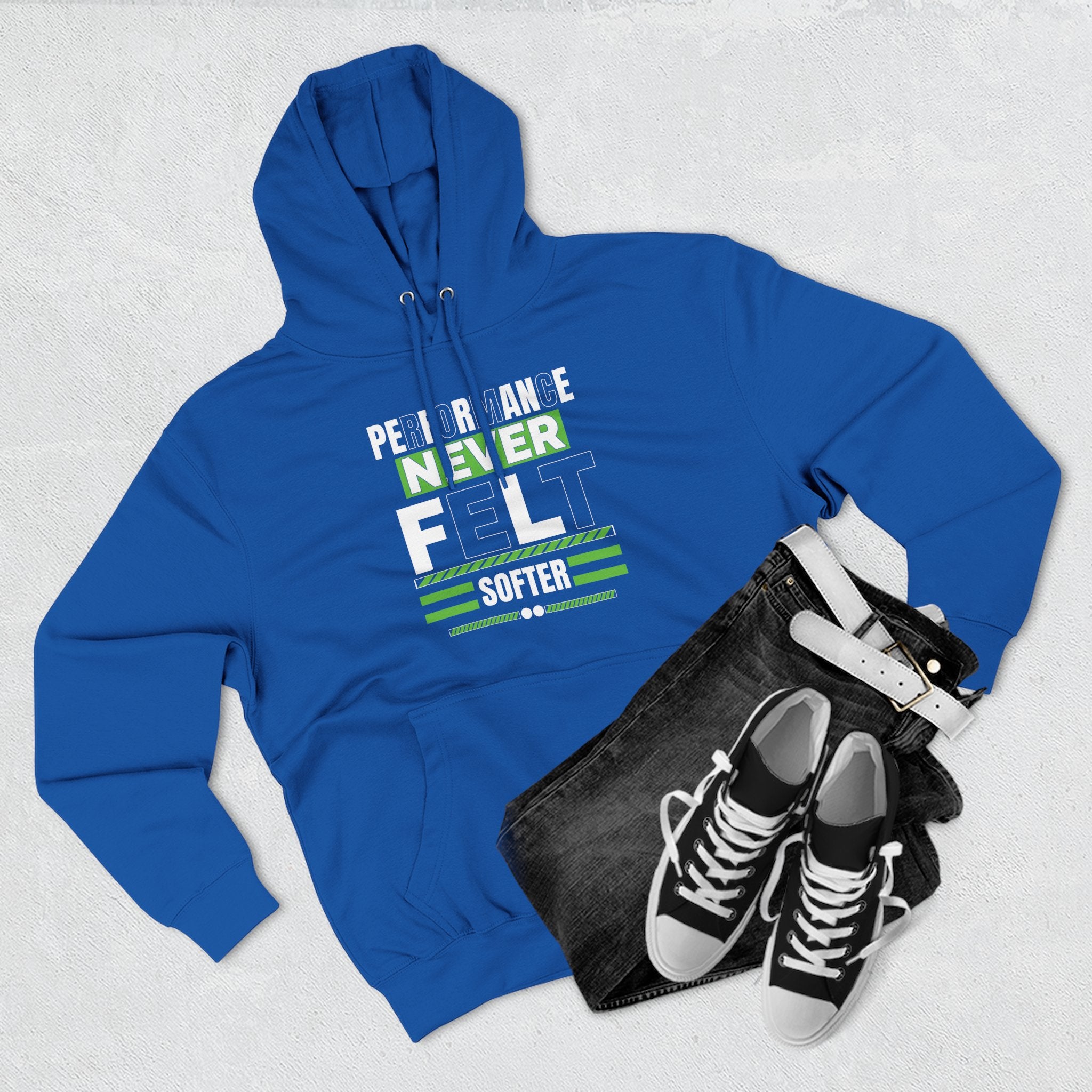 Performance Never Felt Softer - Three-Panel Fleece Hoodie