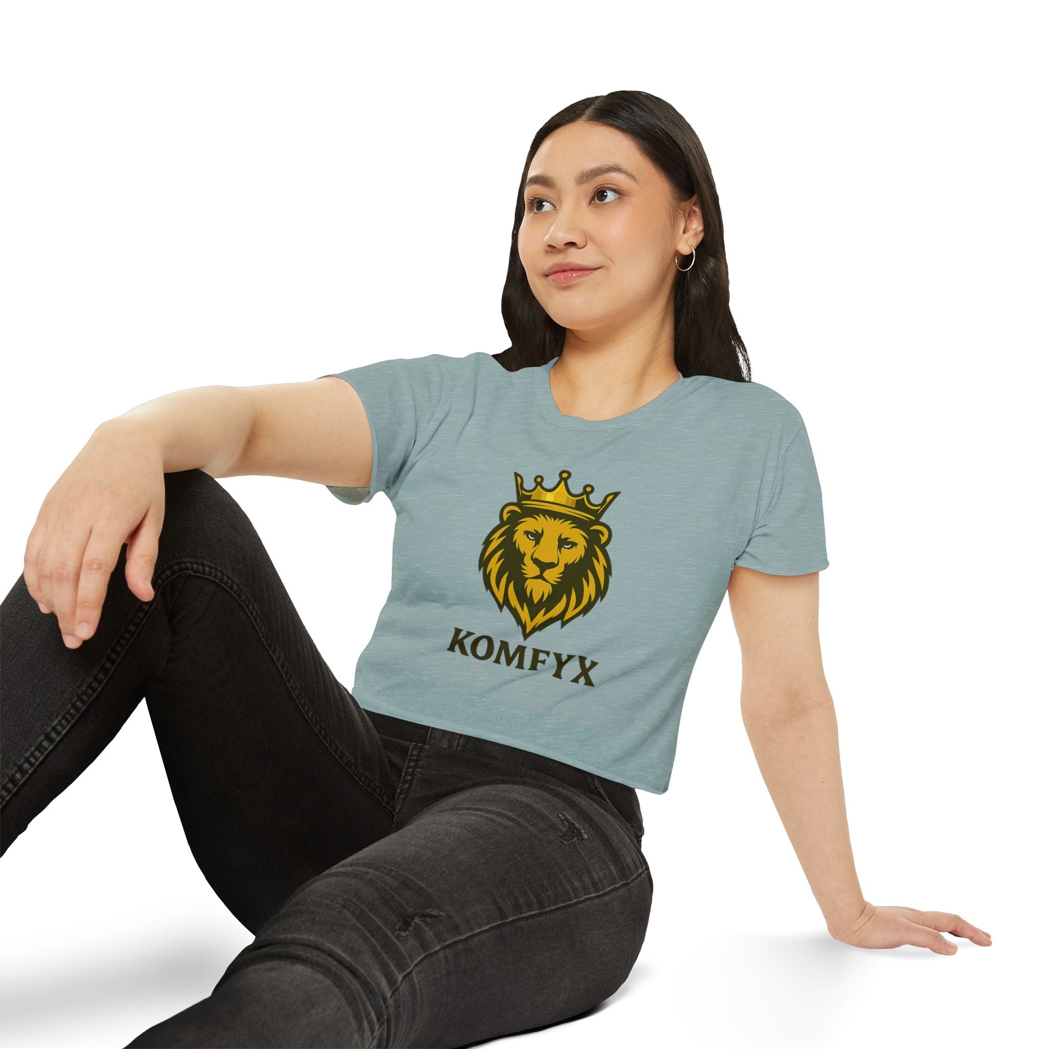 KOMFYX Lion - Women's Festival Crop Top