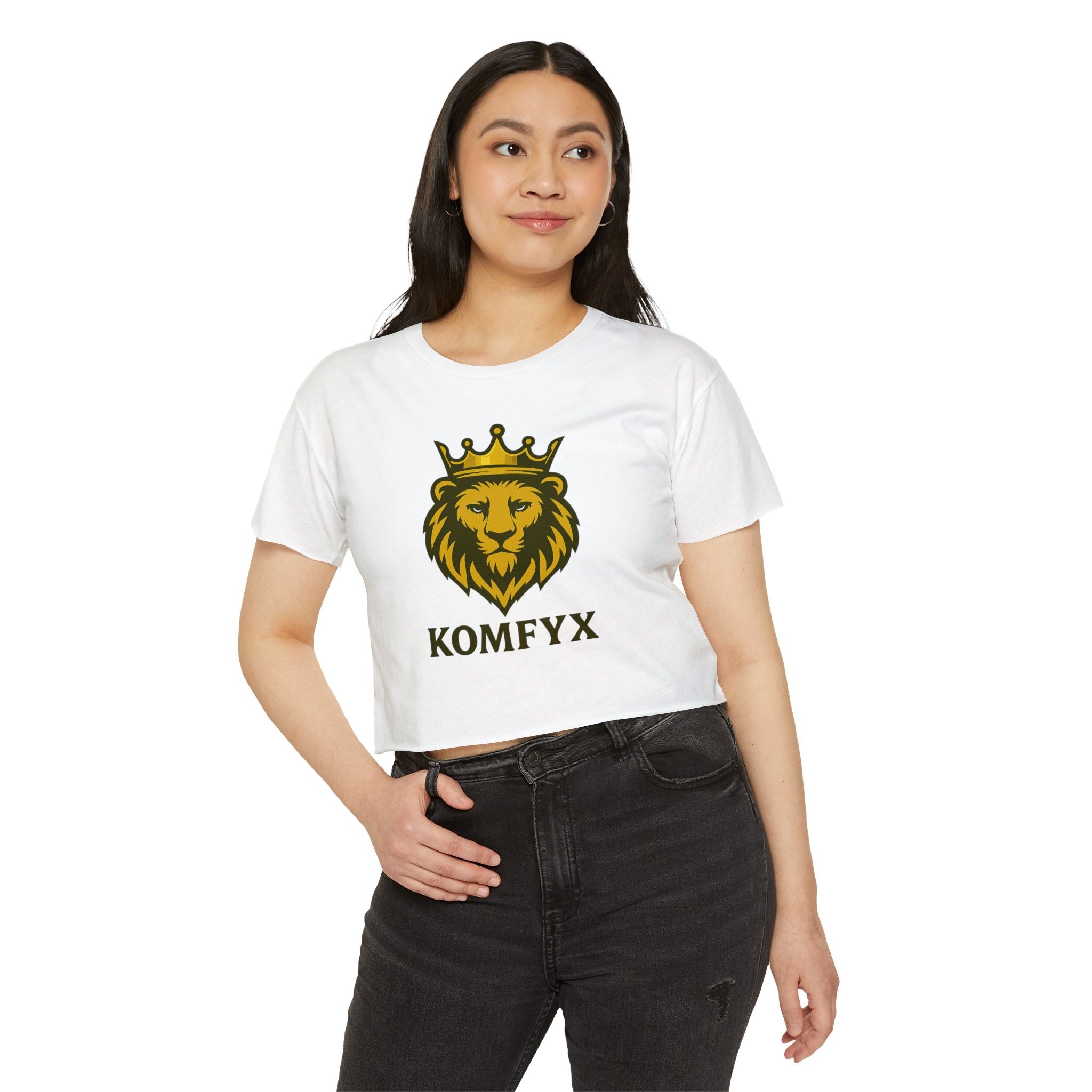KOMFYX Lion - Women's Festival Crop Top