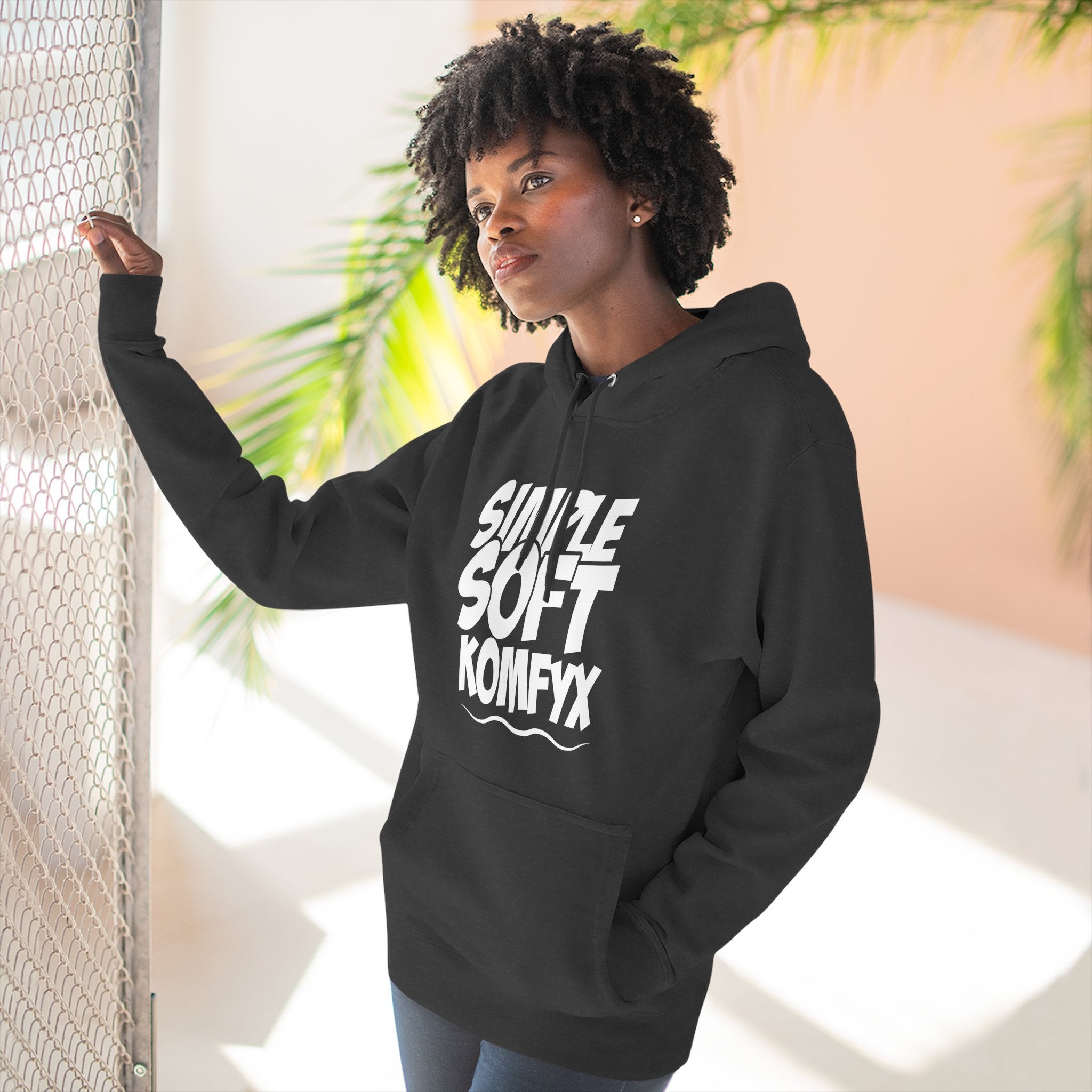 Simple Soft KomfyX - Three-Panel Fleece Hoodie