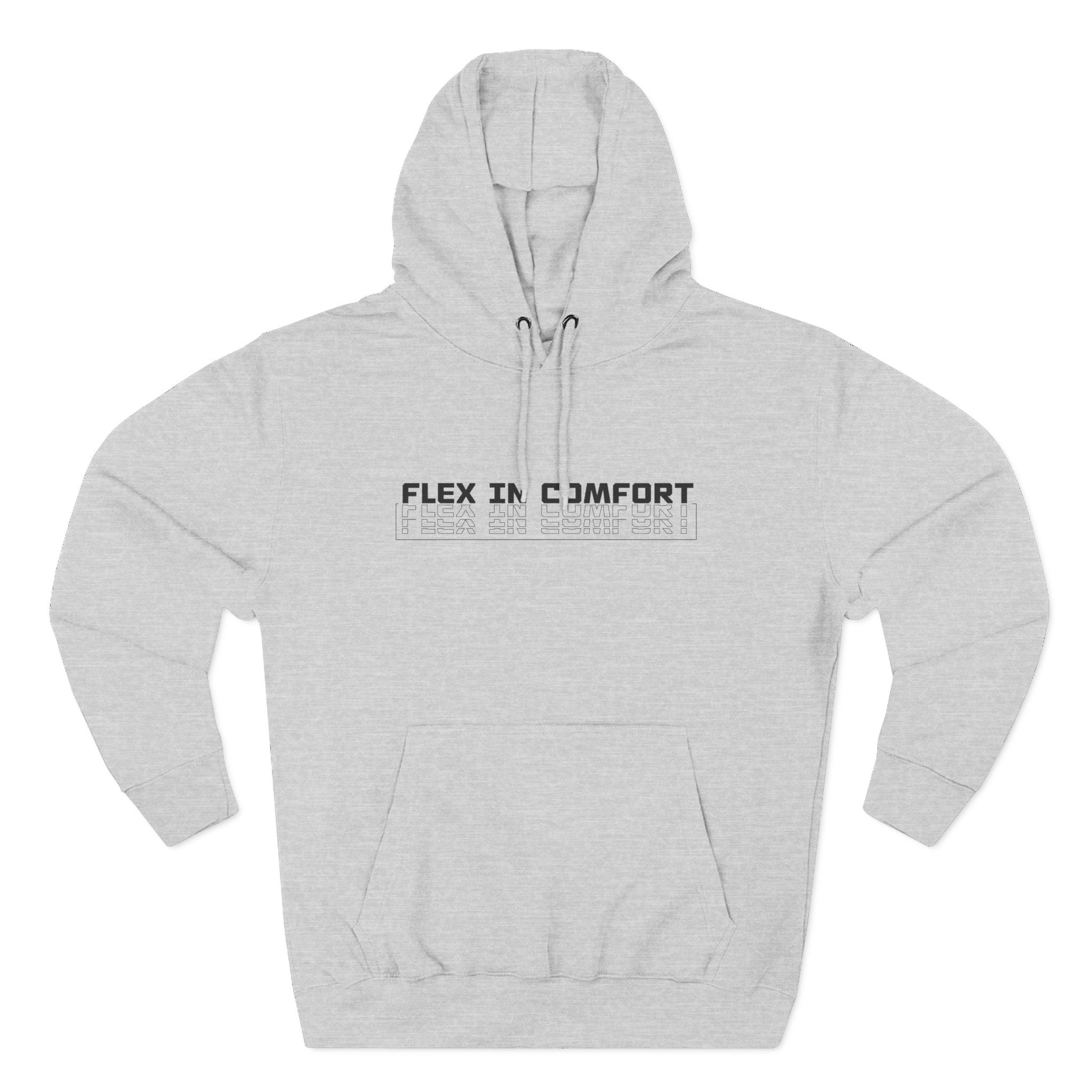 Flex In Comfort - Three-Panel Fleece Hoodie