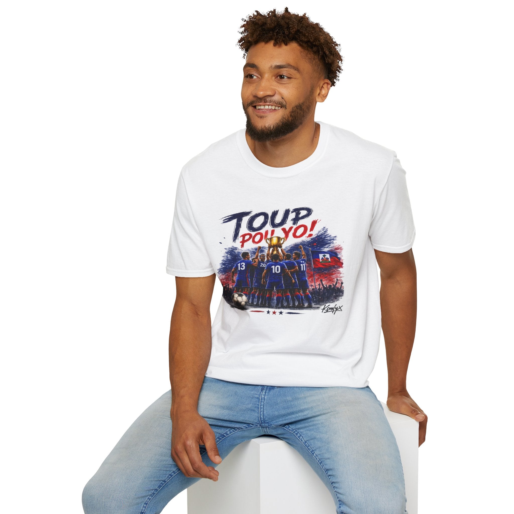 Haiti Toup Pou Yo! Unisex Softstyle T-Shirt