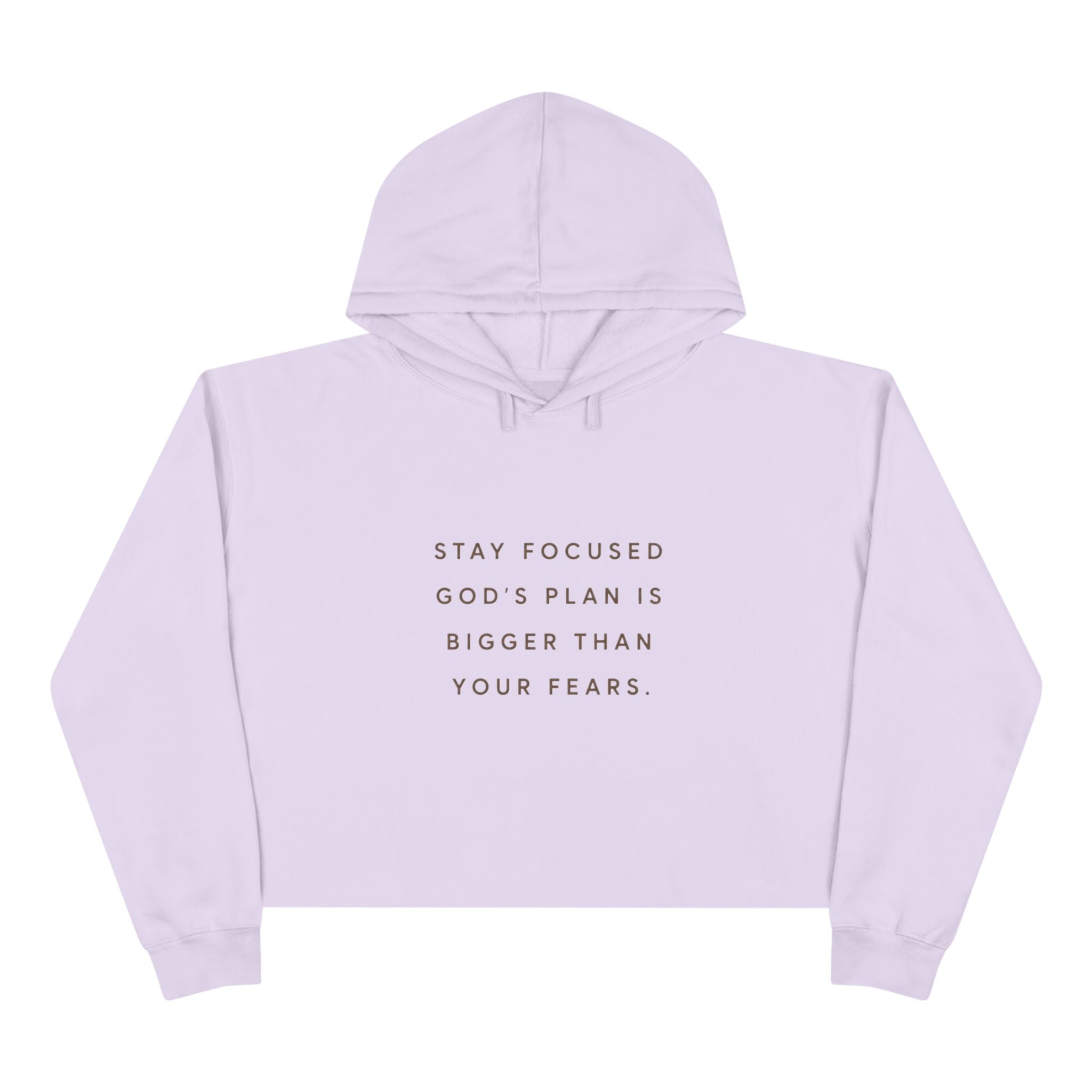 KOMFYX Stay Focused Cropped Hoodie