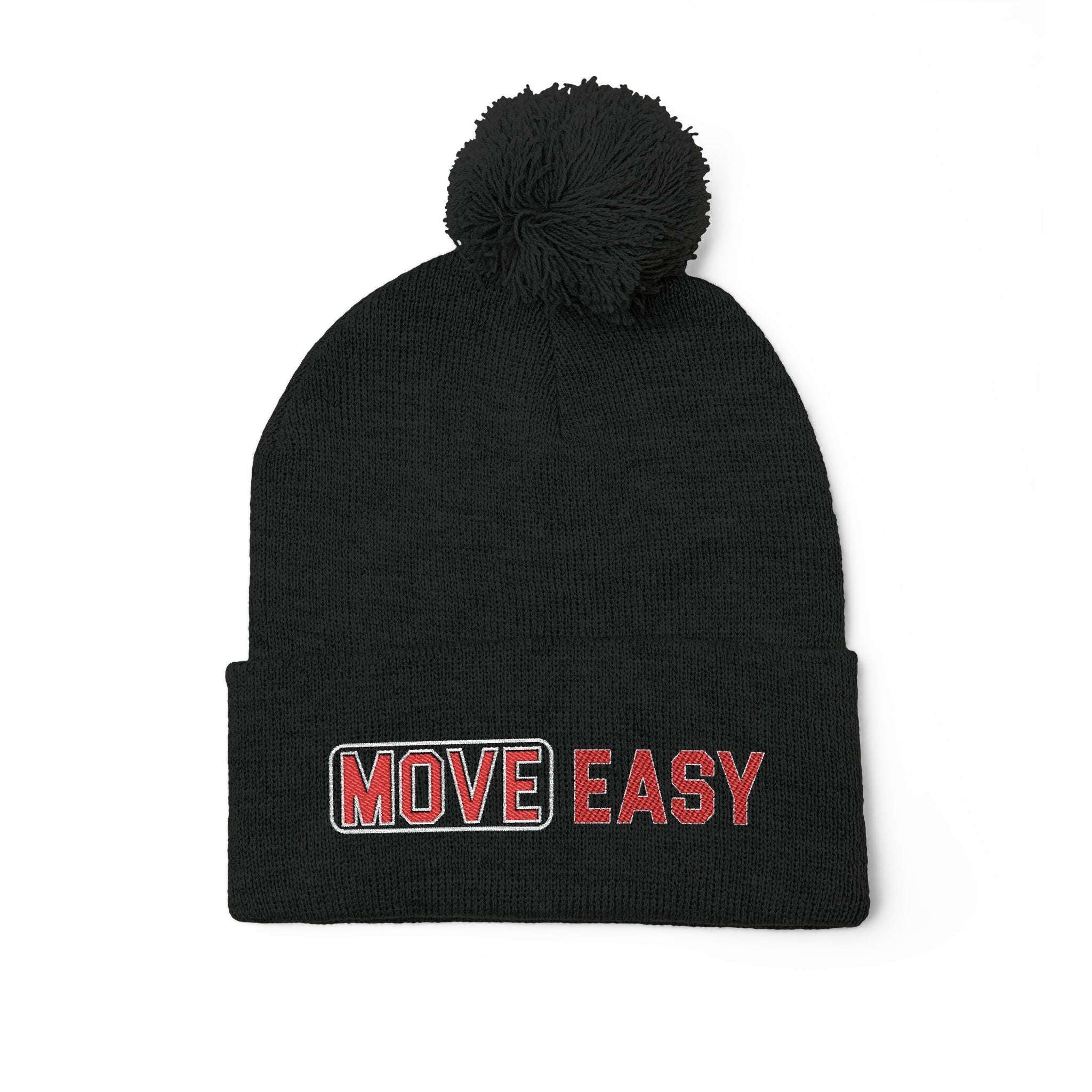 Move Easy - Pom-Pom Knit Cap