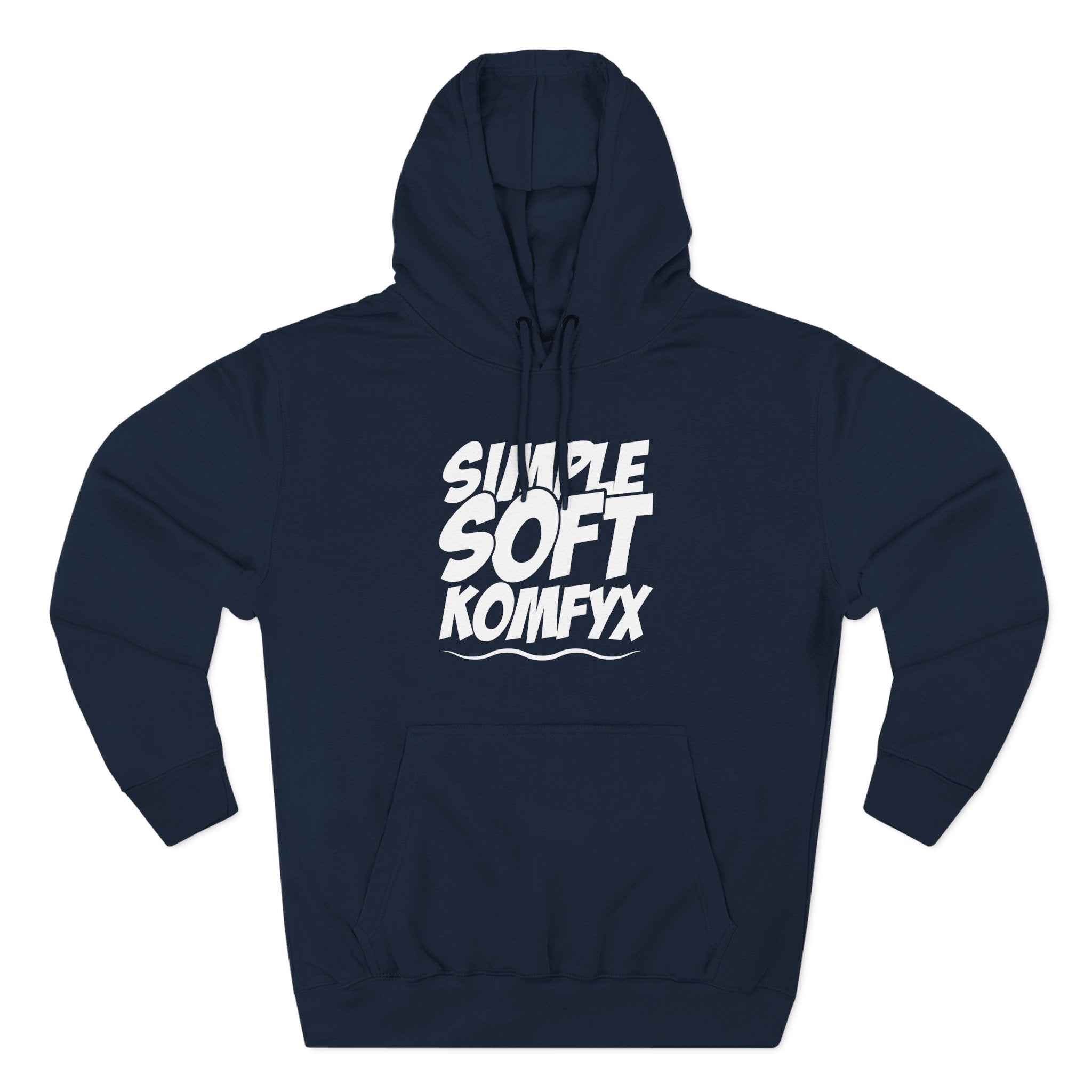 Simple Soft KomfyX - Three-Panel Fleece Hoodie