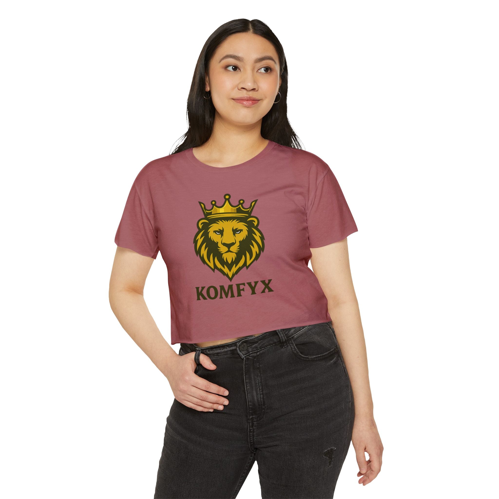 KOMFYX Lion - Women's Festival Crop Top