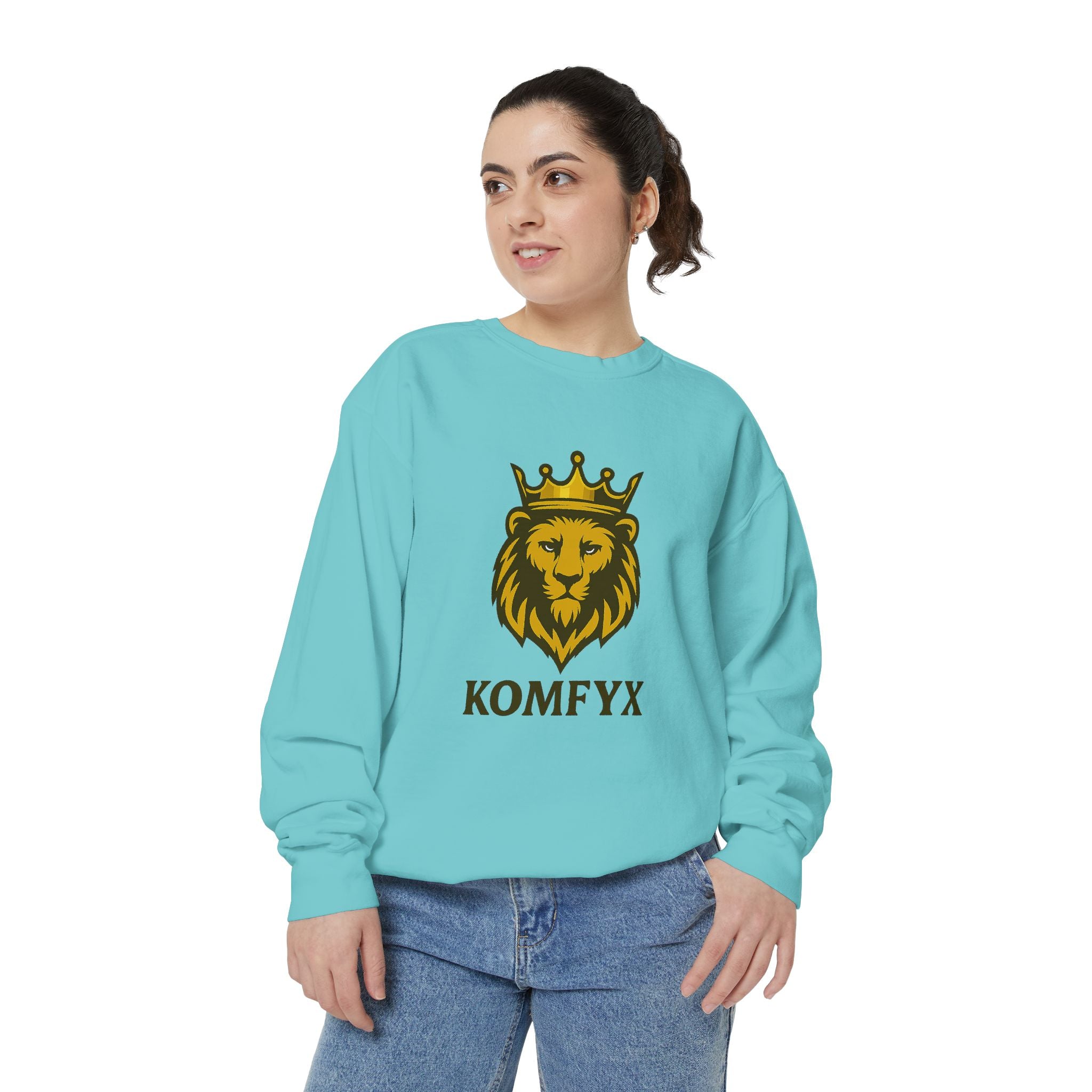 KOMFYX Lion - Garment-Dyed Sweatshirt