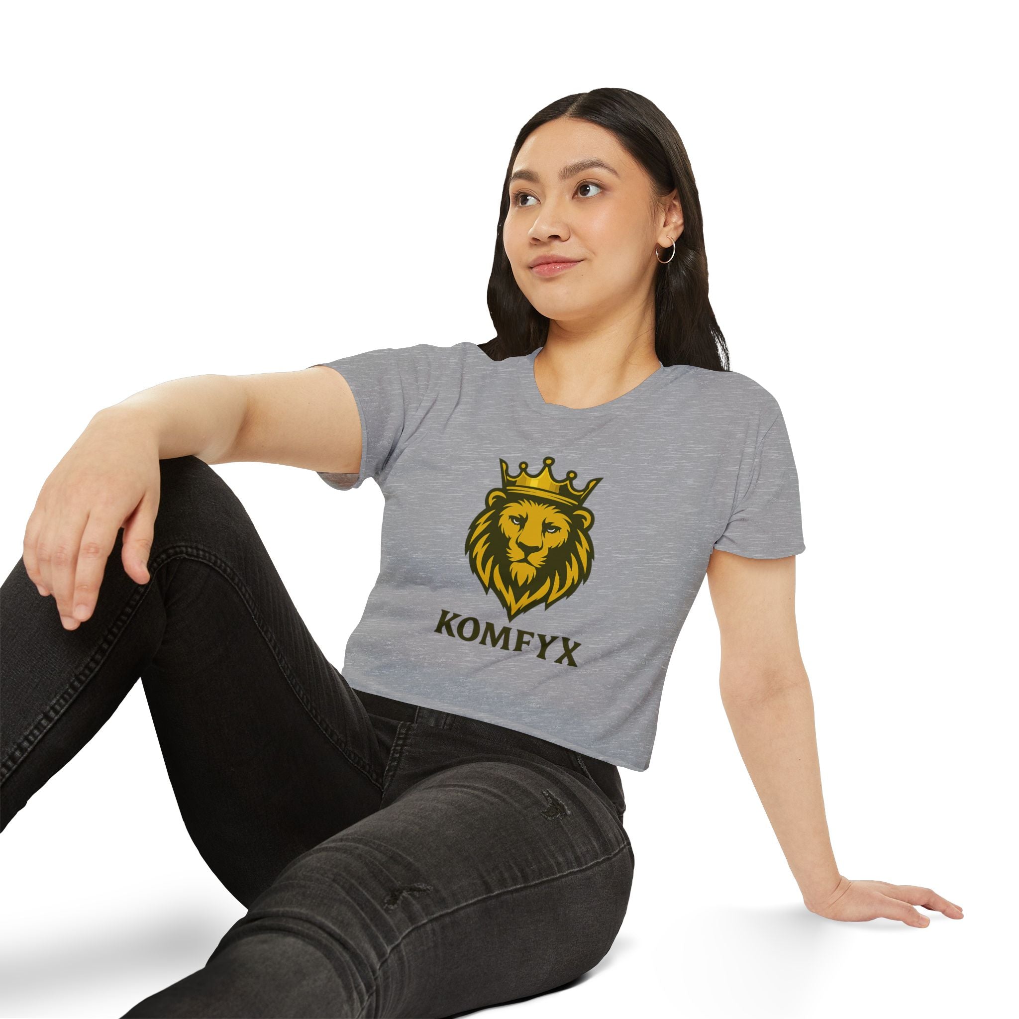 KOMFYX Lion - Women's Festival Crop Top
