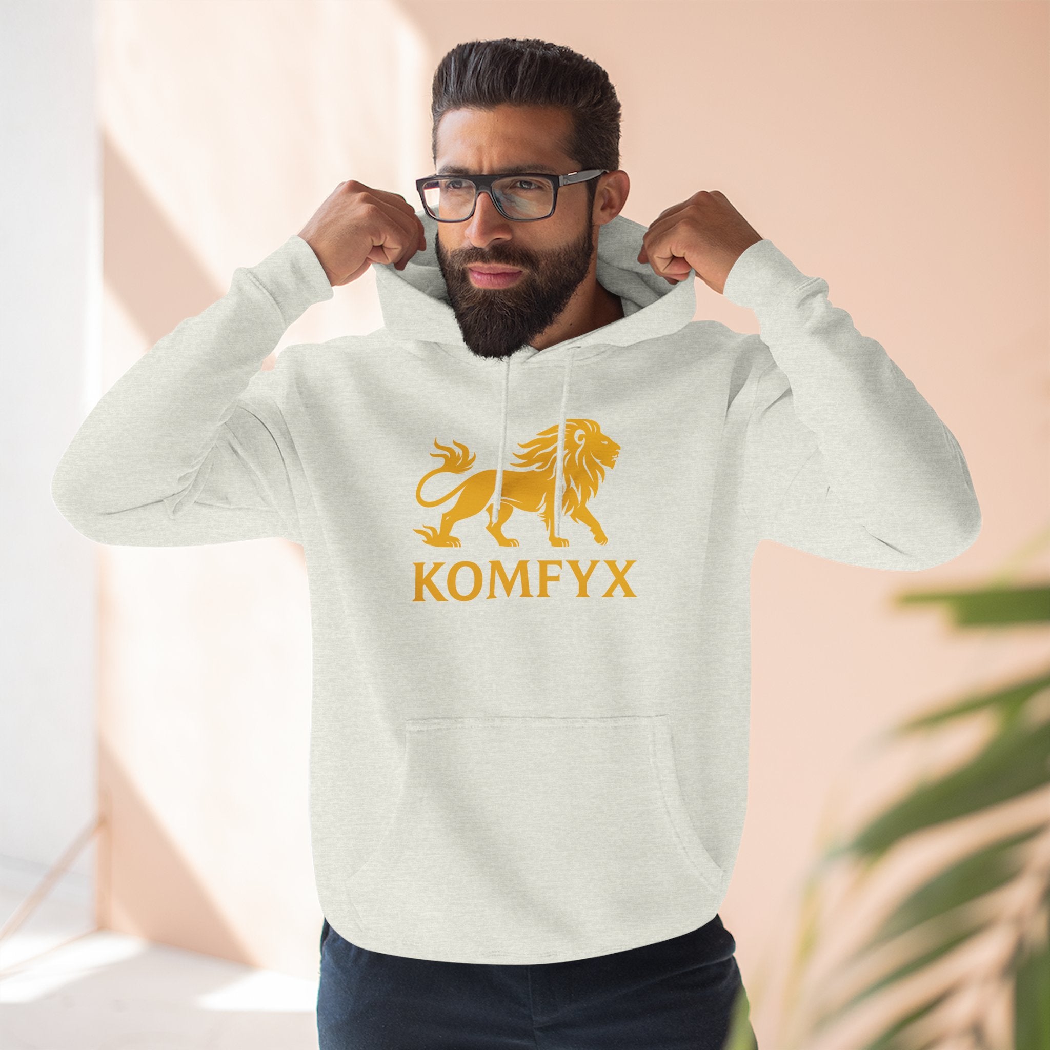 KomfyX - Three-Panel Fleece Hoodie
