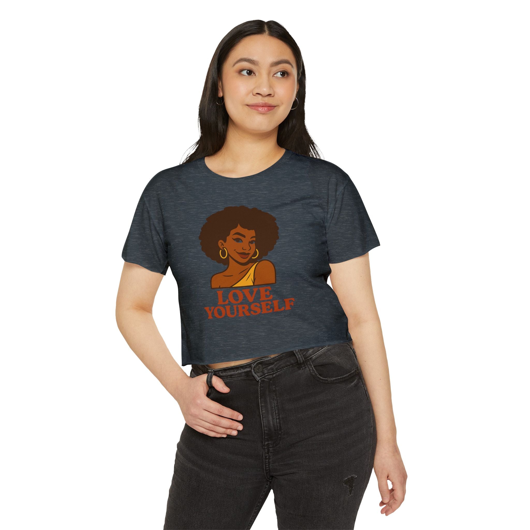 Love Yourself - Women's Festival Crop Top
