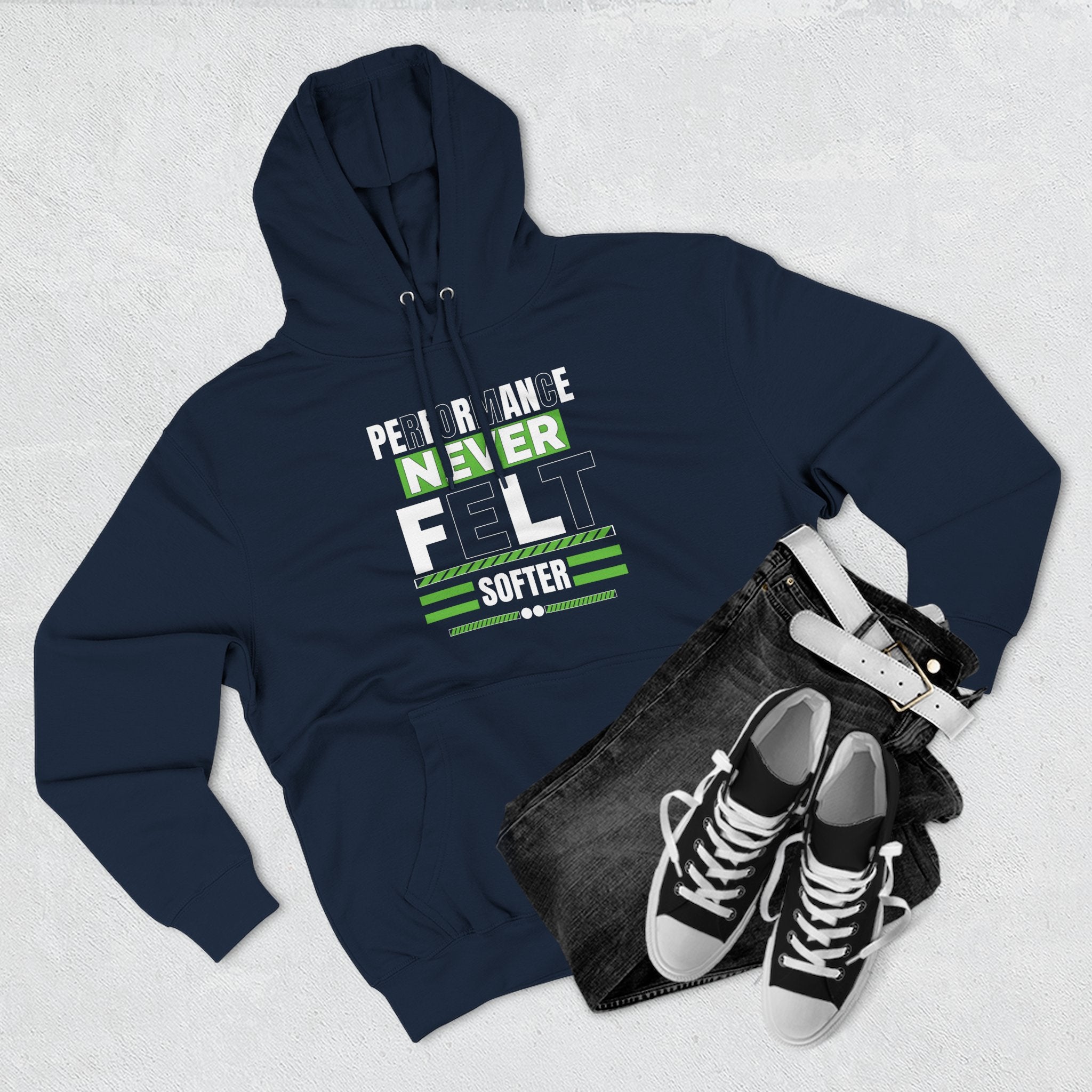Performance Never Felt Softer - Three-Panel Fleece Hoodie