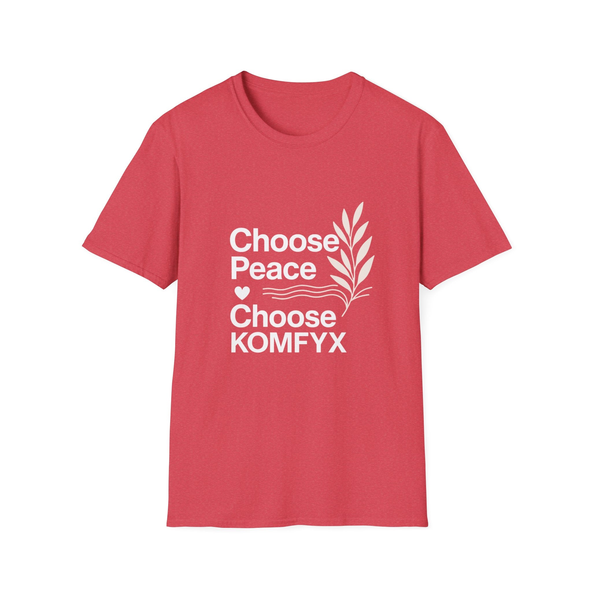 Choose Peace, Choose KOMFYX - Soft Style T-Shirt