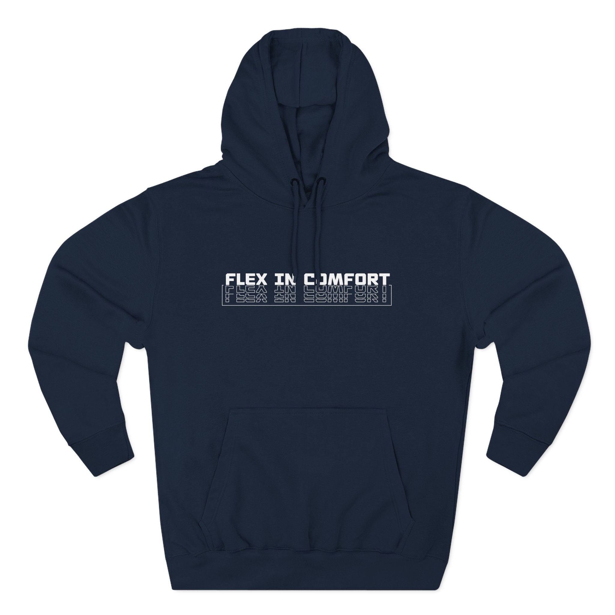 Flex In Comfort - Three-Panel Fleece Hoodie
