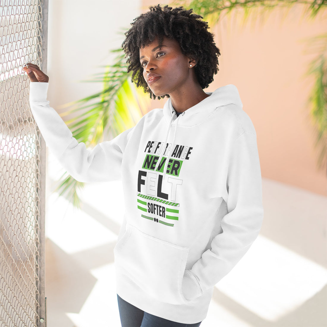 Performance Never Felt Softer - Three-Panel Fleece Hoodie
