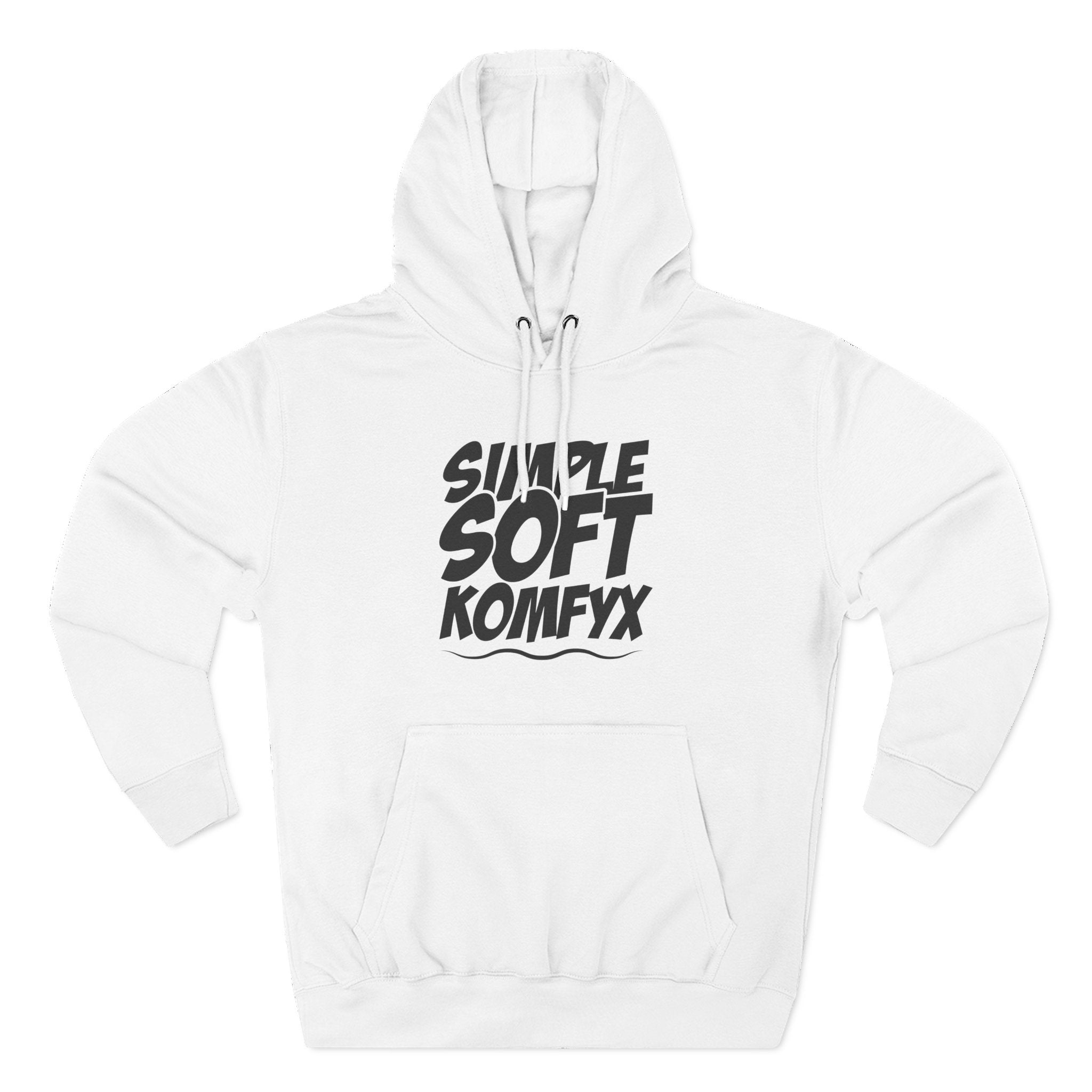 Simple Soft KomfyX - Three-Panel Fleece Hoodie