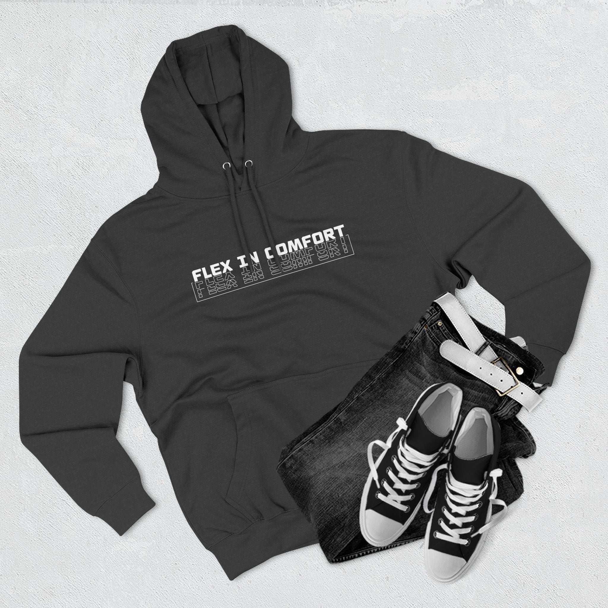 Flex In Comfort - Three-Panel Fleece Hoodie