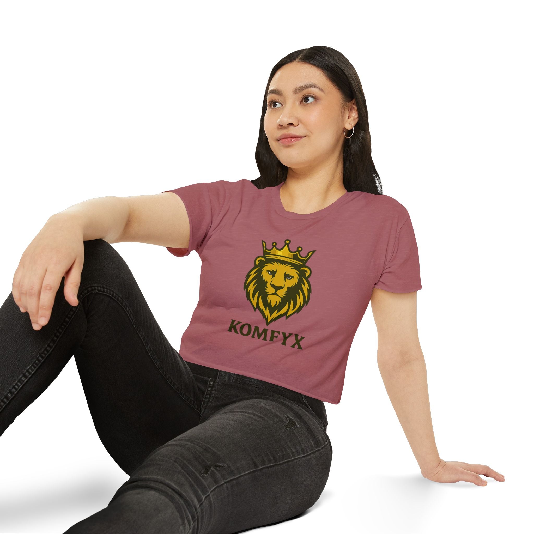 KOMFYX Lion - Women's Festival Crop Top