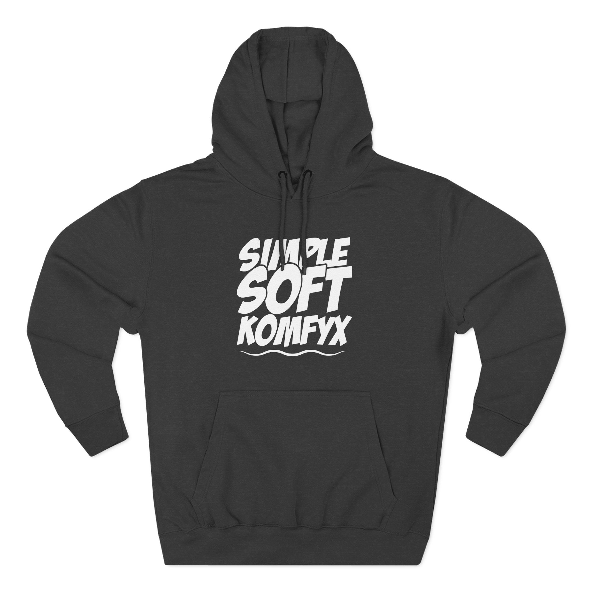 Simple Soft KomfyX - Three-Panel Fleece Hoodie