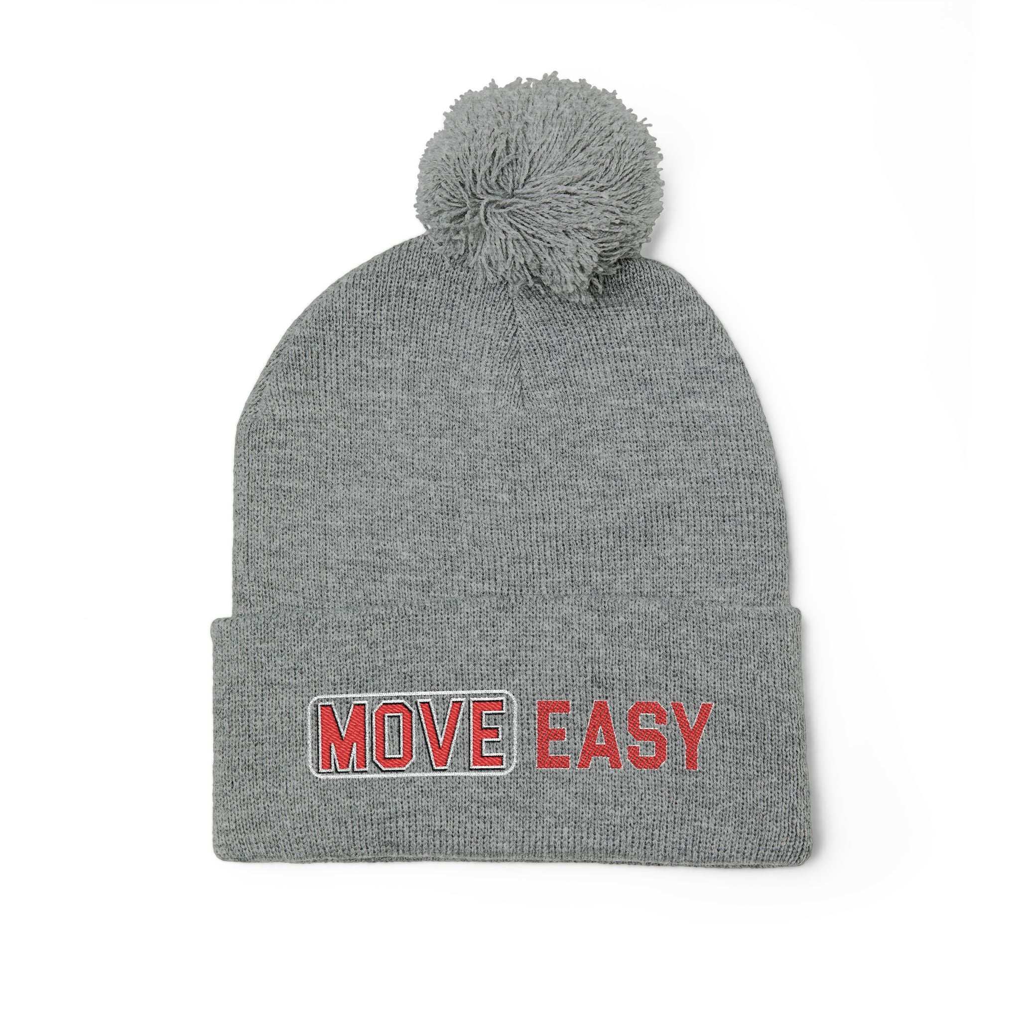 Move Easy - Pom-Pom Knit Cap